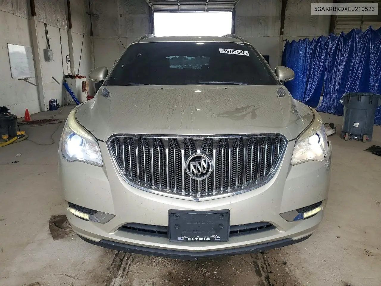 2014 Buick Enclave VIN: 5GAKRBKDXEJ210523 Lot: 59797846