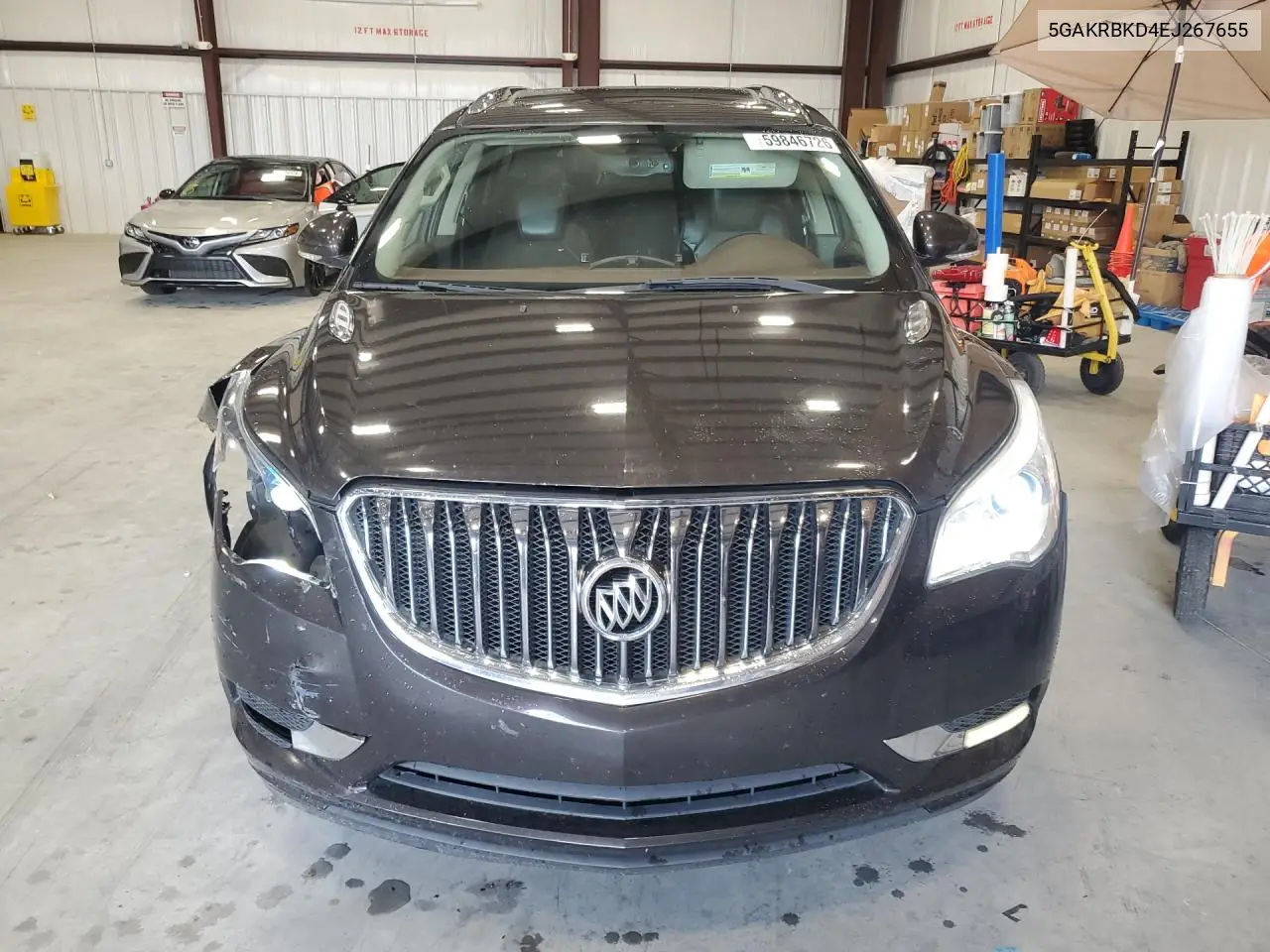 2014 Buick Enclave VIN: 5GAKRBKD4EJ267655 Lot: 59846726