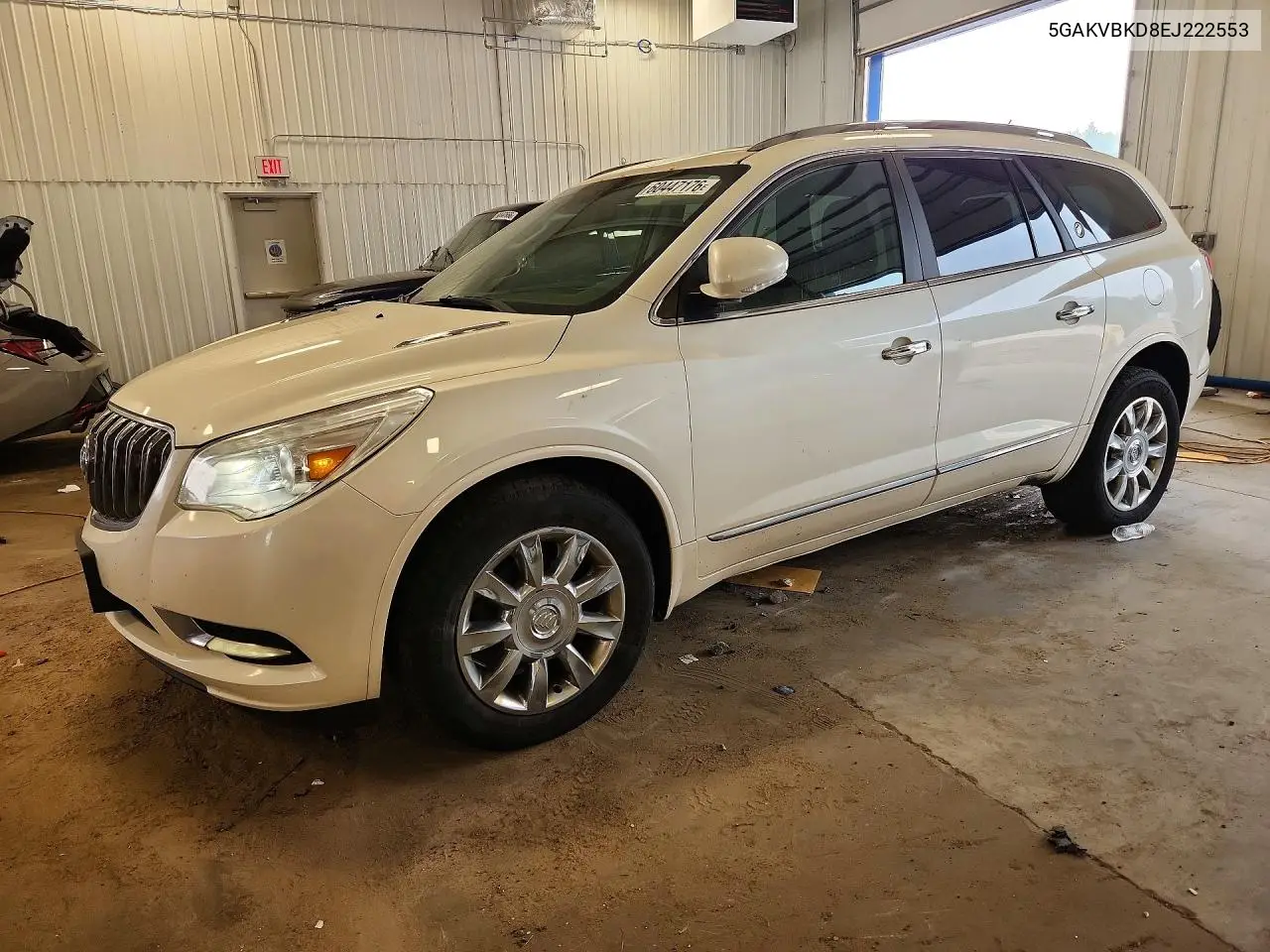 2014 Buick Enclave VIN: 5GAKVBKD8EJ222553 Lot: 60447176