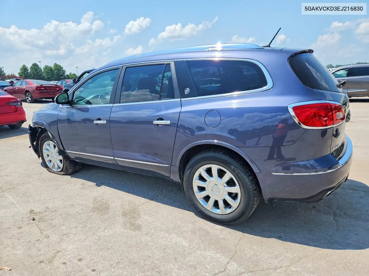 2014 Buick Enclave VIN: 5GAKVCKD3EJ216830 Lot: 60635886