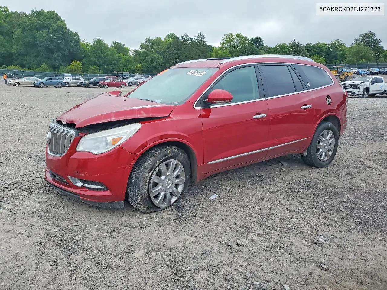 2014 Buick Enclave VIN: 5GAKRCKD2EJ271323 Lot: 60655886