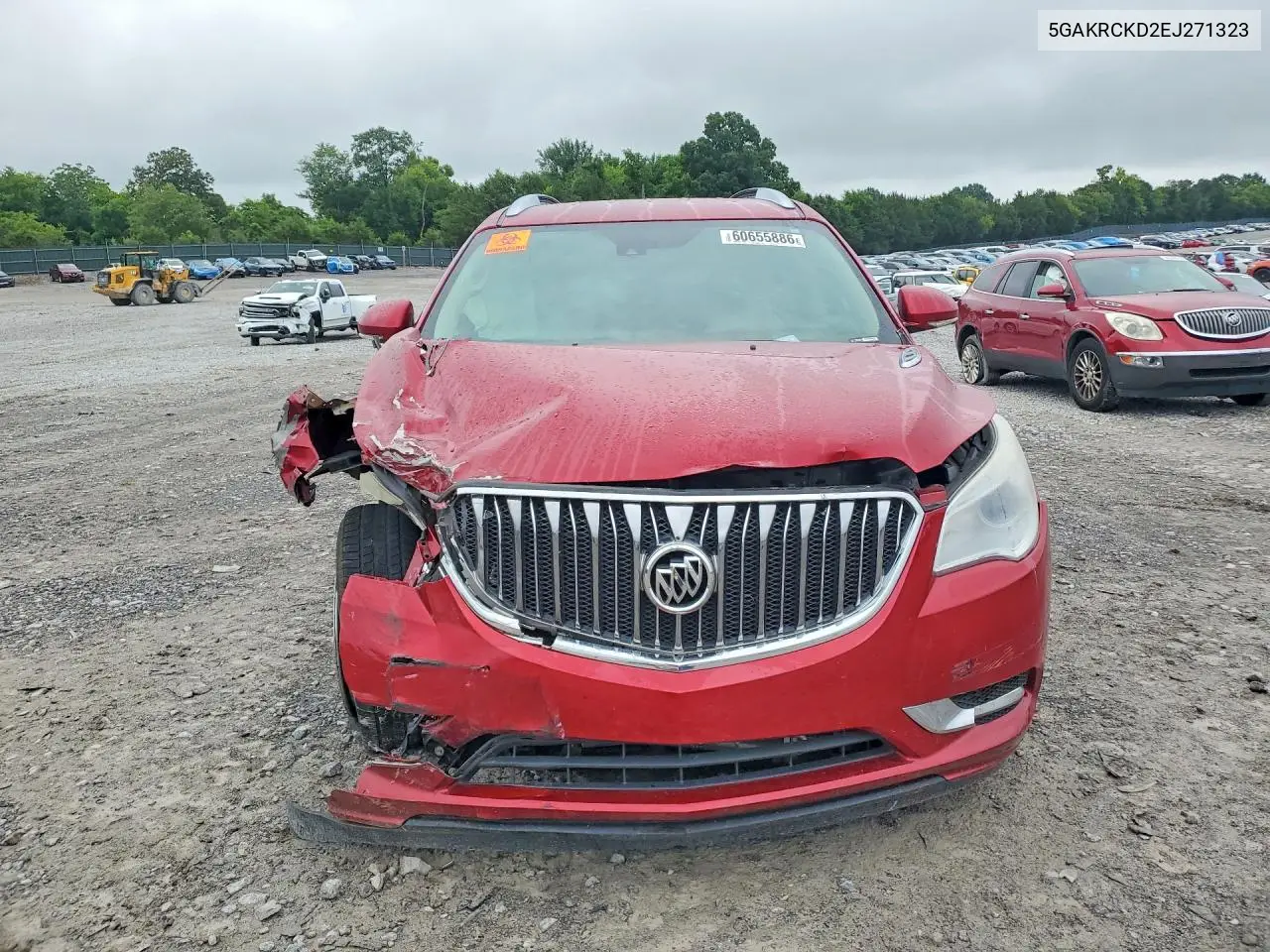 2014 Buick Enclave VIN: 5GAKRCKD2EJ271323 Lot: 60655886