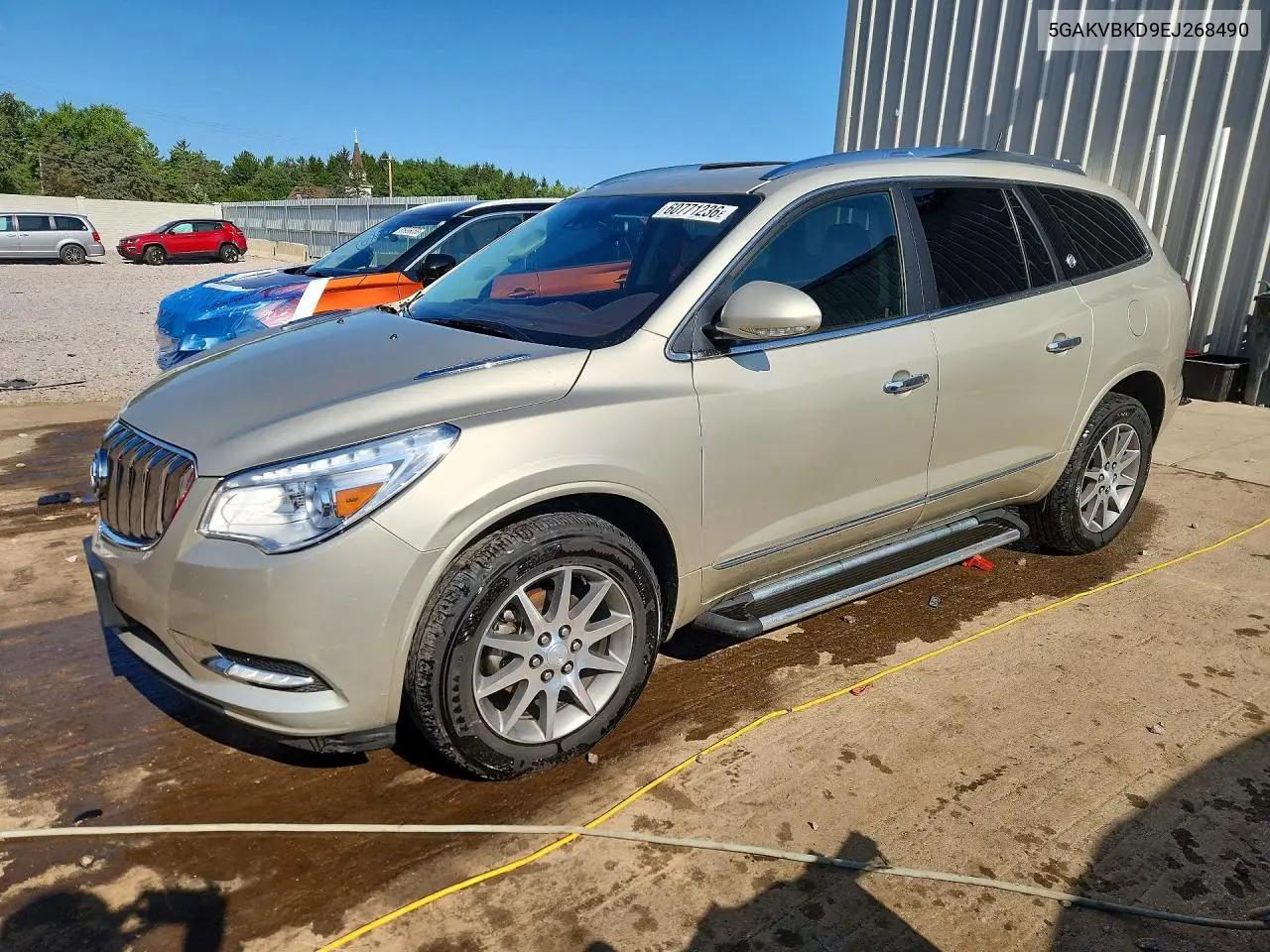 2014 Buick Enclave VIN: 5GAKVBKD9EJ268490 Lot: 60771236