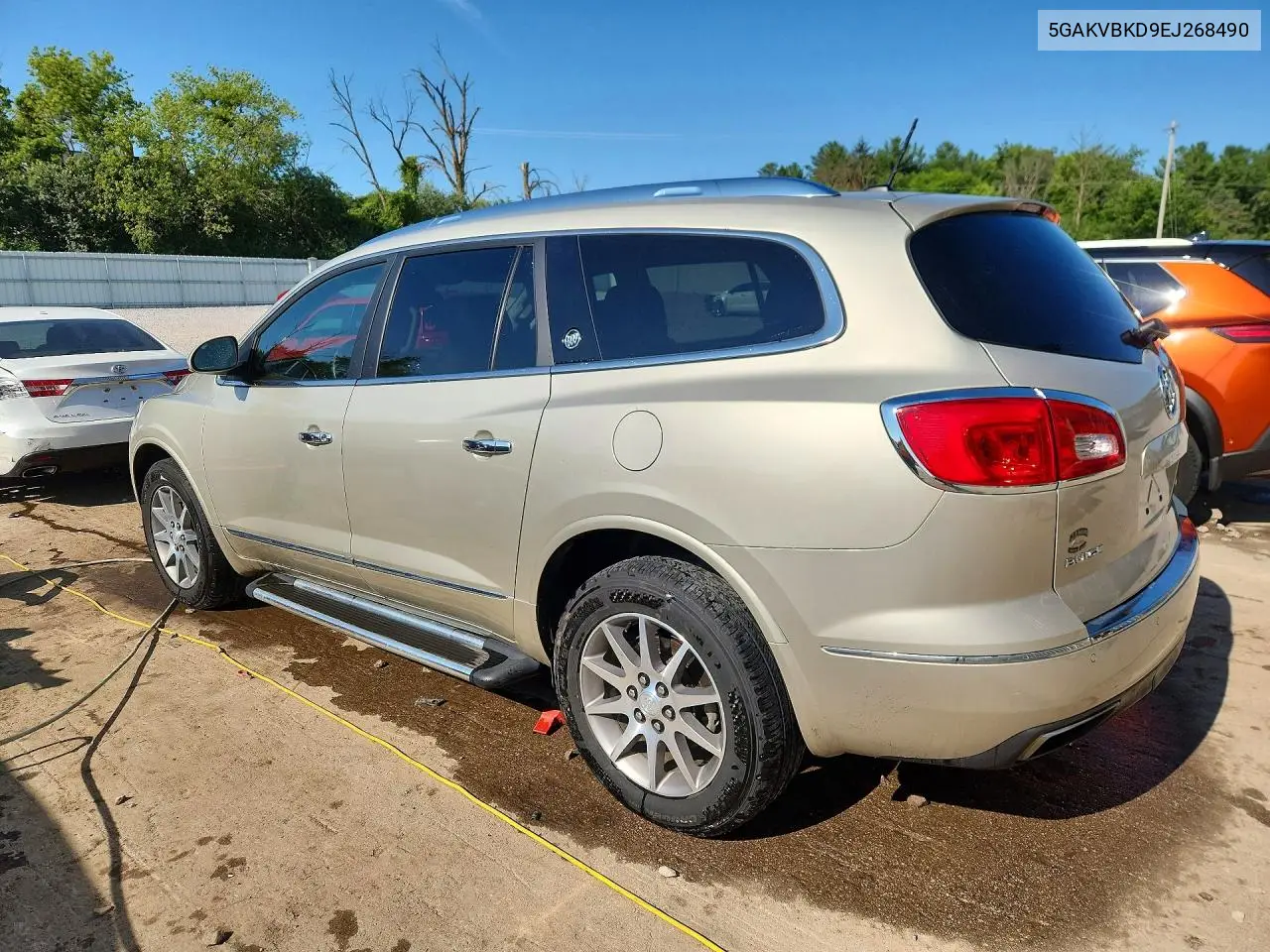 2014 Buick Enclave VIN: 5GAKVBKD9EJ268490 Lot: 60771236