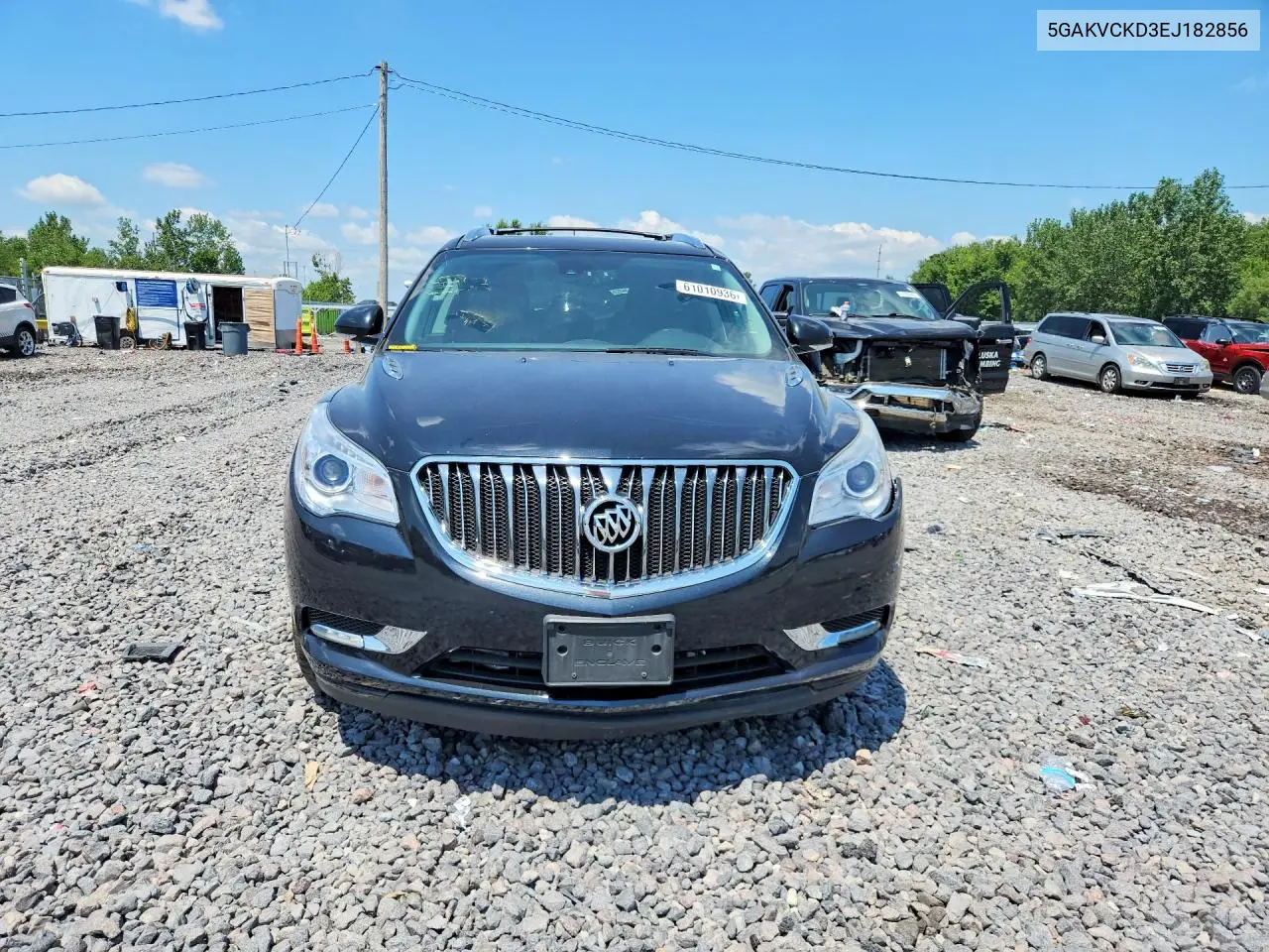 2014 Buick Enclave VIN: 5GAKVCKD3EJ182856 Lot: 61010936