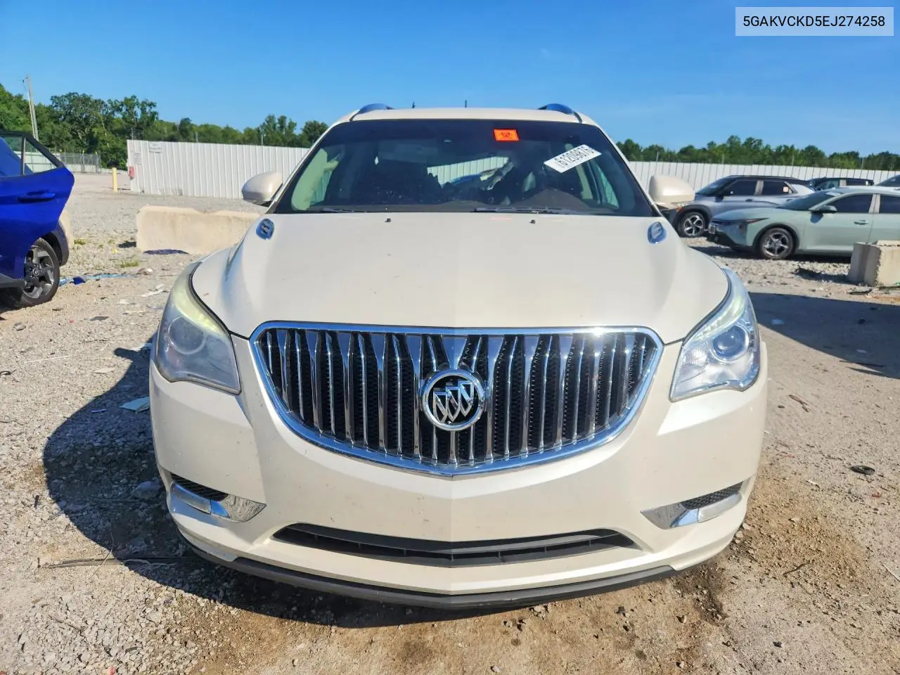 2014 Buick Enclave VIN: 5GAKVCKD5EJ274258 Lot: 61209876