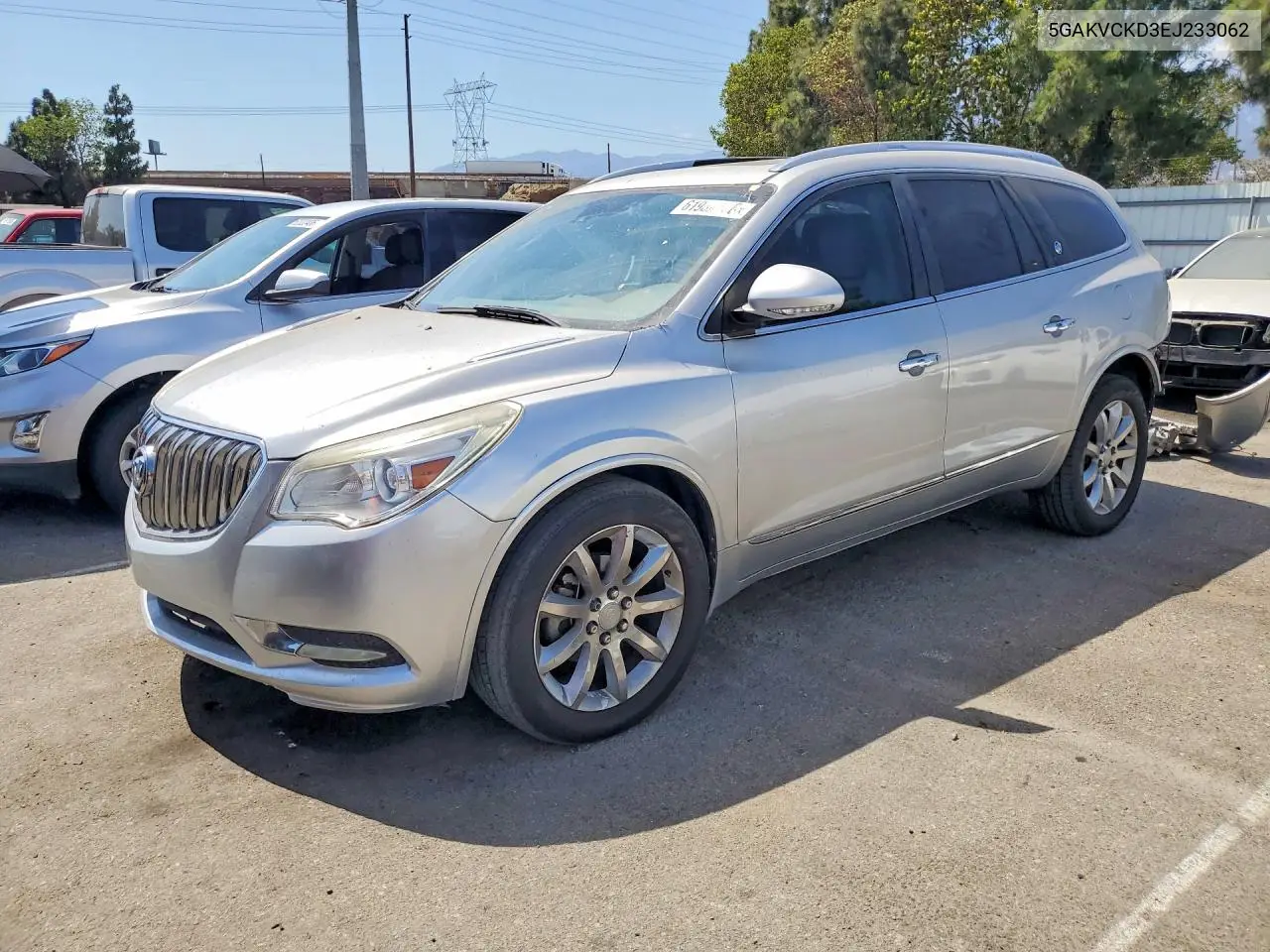 2014 Buick Enclave VIN: 5GAKVCKD3EJ233062 Lot: 61932656