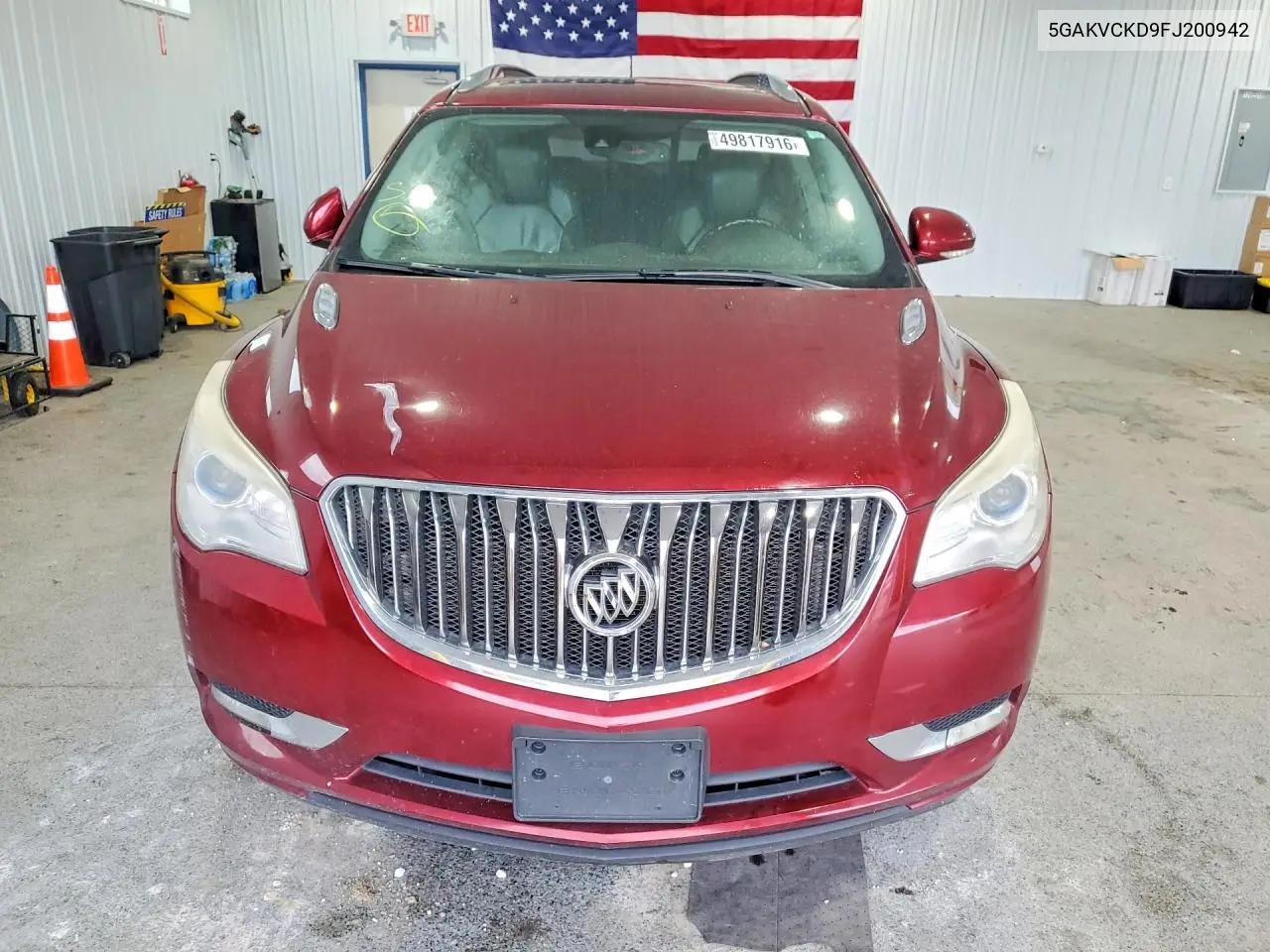 2015 Buick Enclave VIN: 5GAKVCKD9FJ200942 Lot: 49817916