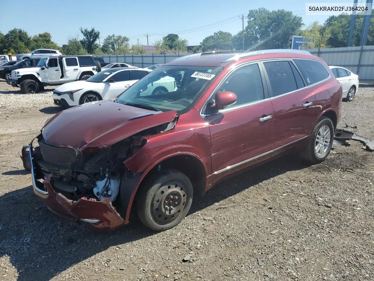 5GAKRAKD2FJ364204 2015 Buick Enclave