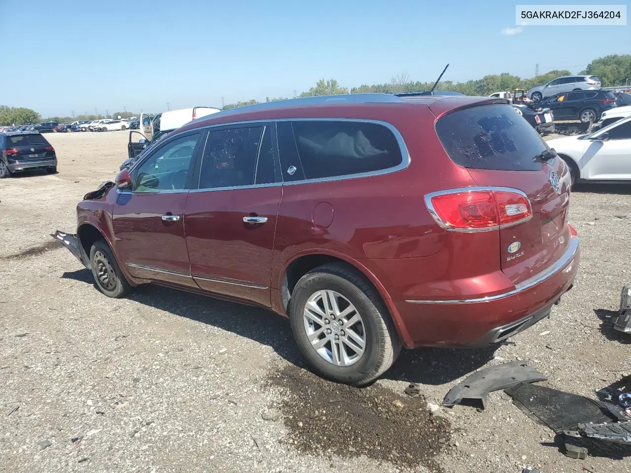 5GAKRAKD2FJ364204 2015 Buick Enclave