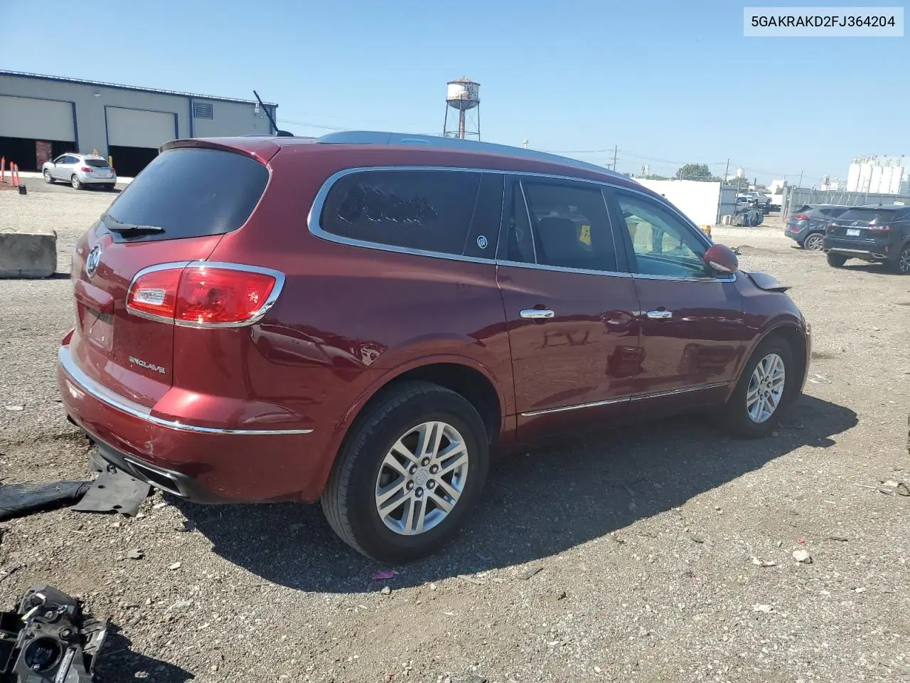 5GAKRAKD2FJ364204 2015 Buick Enclave