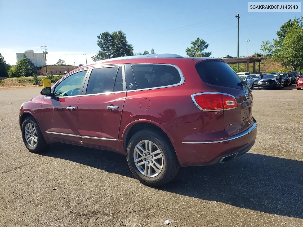 2015 Buick Enclave VIN: 5GAKRAKD8FJ145943 Lot: 58093536