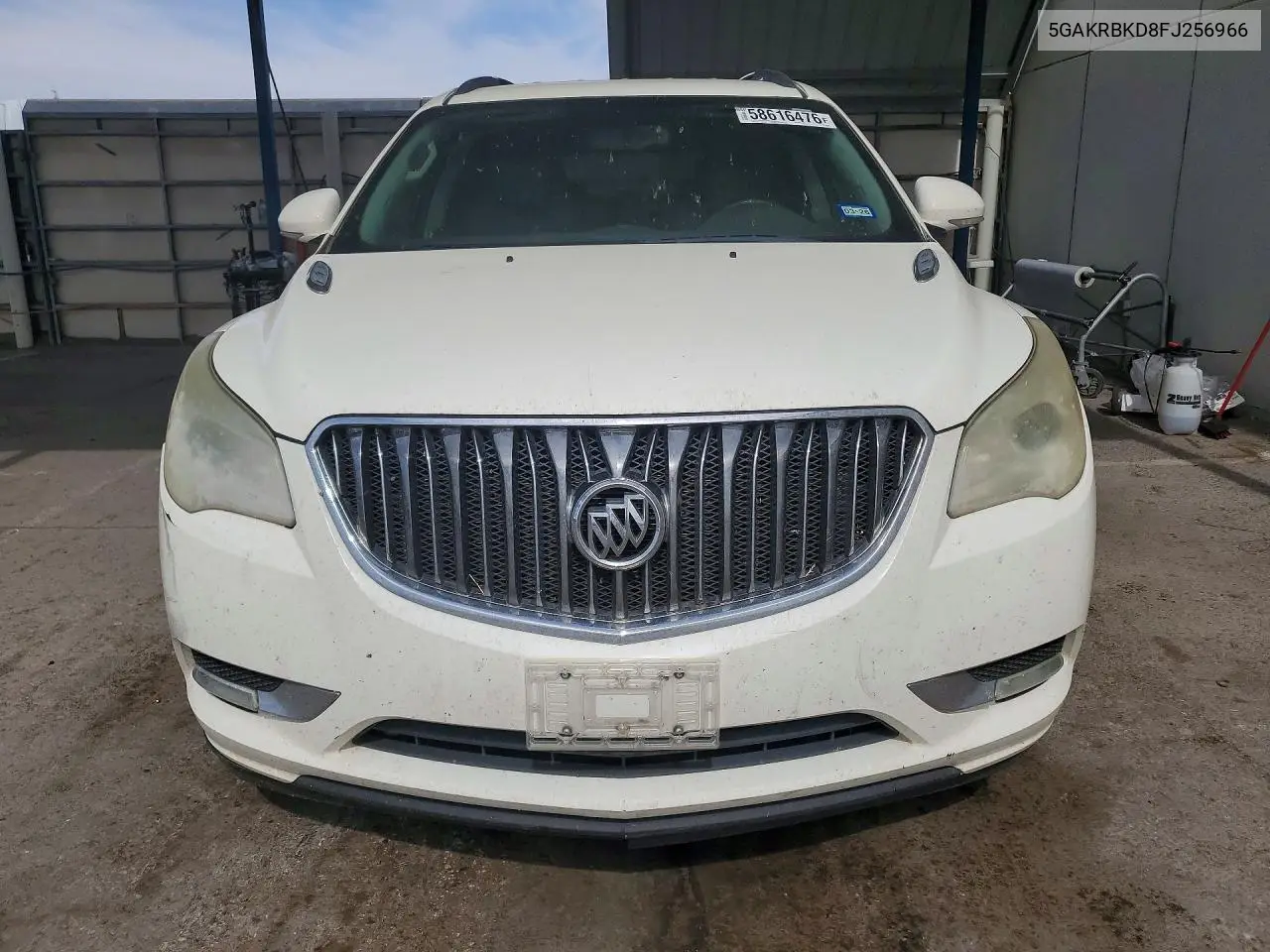 2015 Buick Enclave VIN: 5GAKRBKD8FJ256966 Lot: 58616476