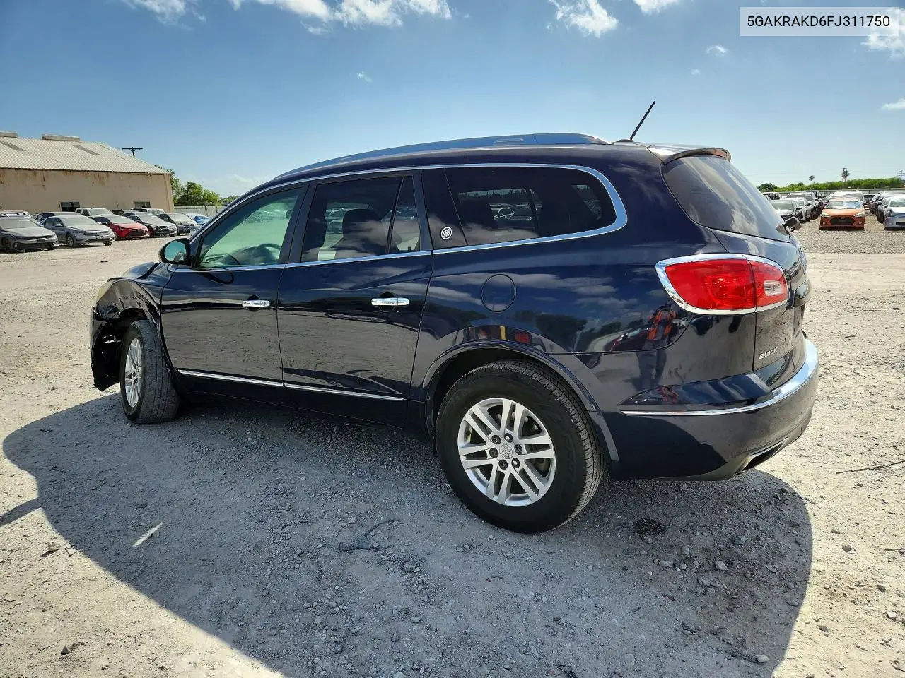 2015 Buick Enclave VIN: 5GAKRAKD6FJ311750 Lot: 59312366