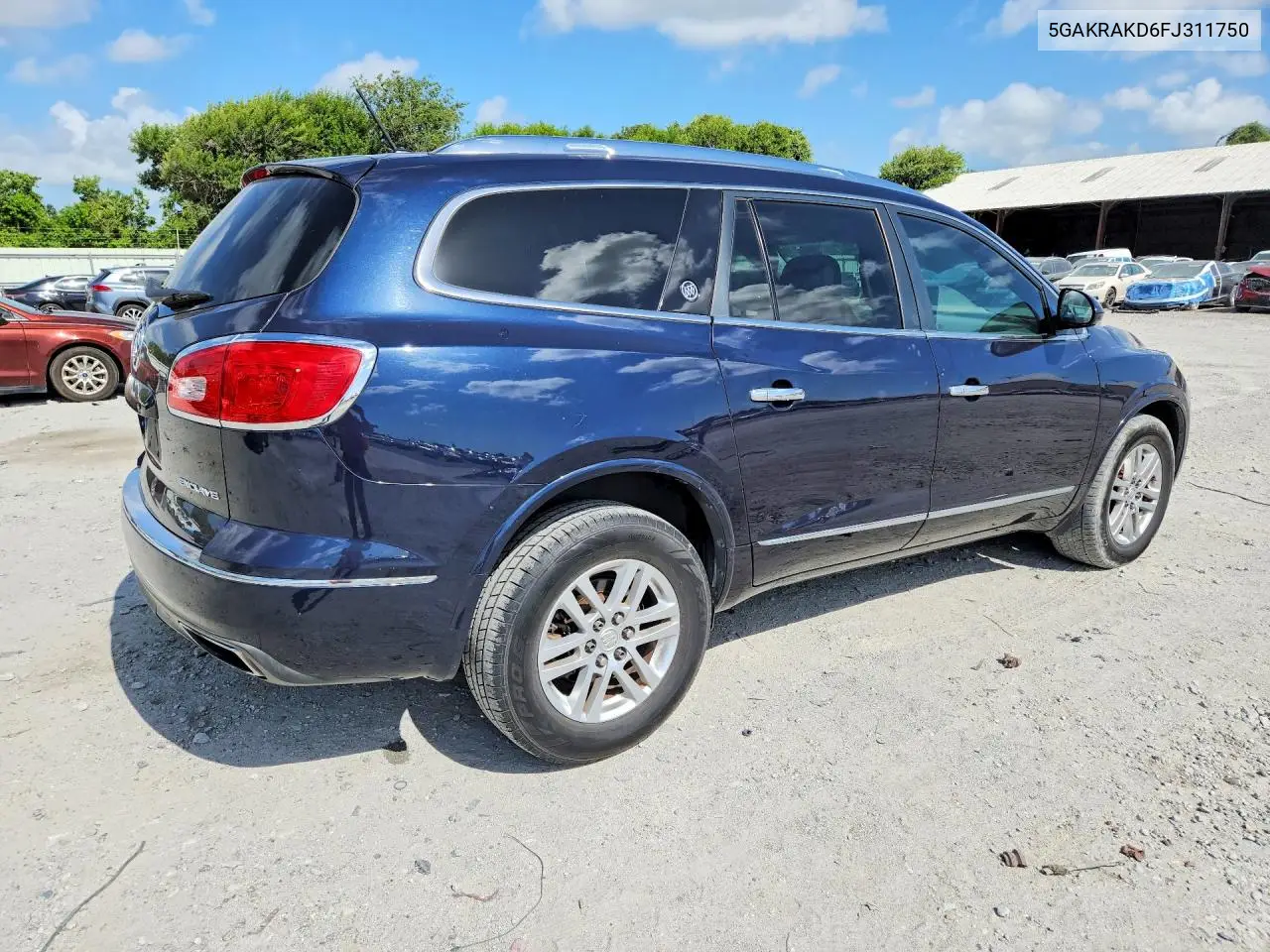 2015 Buick Enclave VIN: 5GAKRAKD6FJ311750 Lot: 59312366