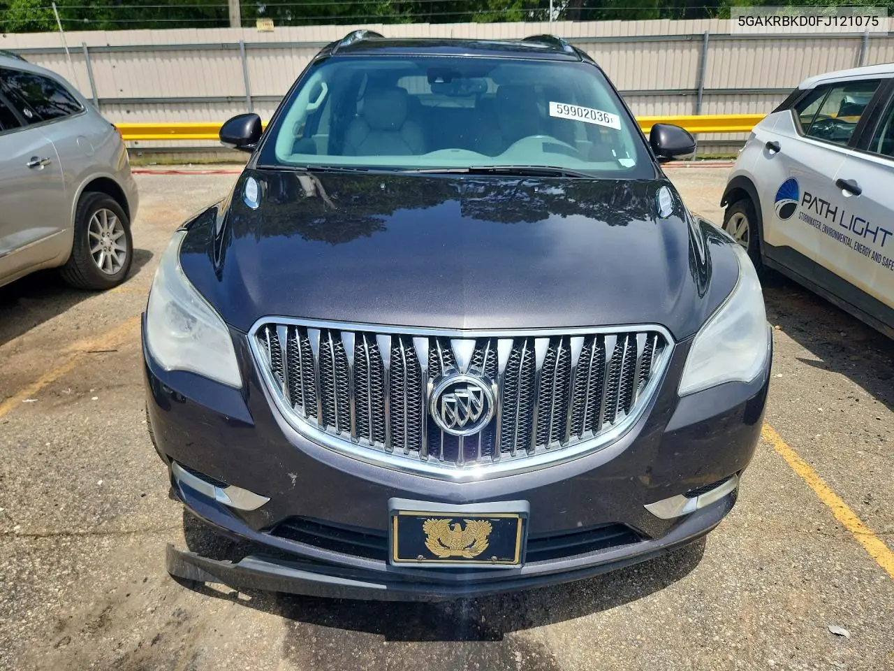2015 Buick Enclave VIN: 5GAKRBKD0FJ121075 Lot: 59902036