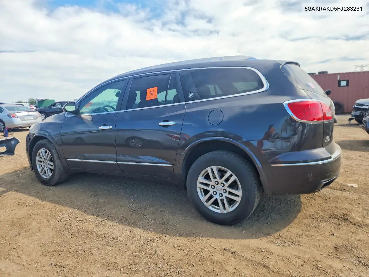 2015 Buick Enclave VIN: 5GAKRAKD5FJ283231 Lot: 60839116