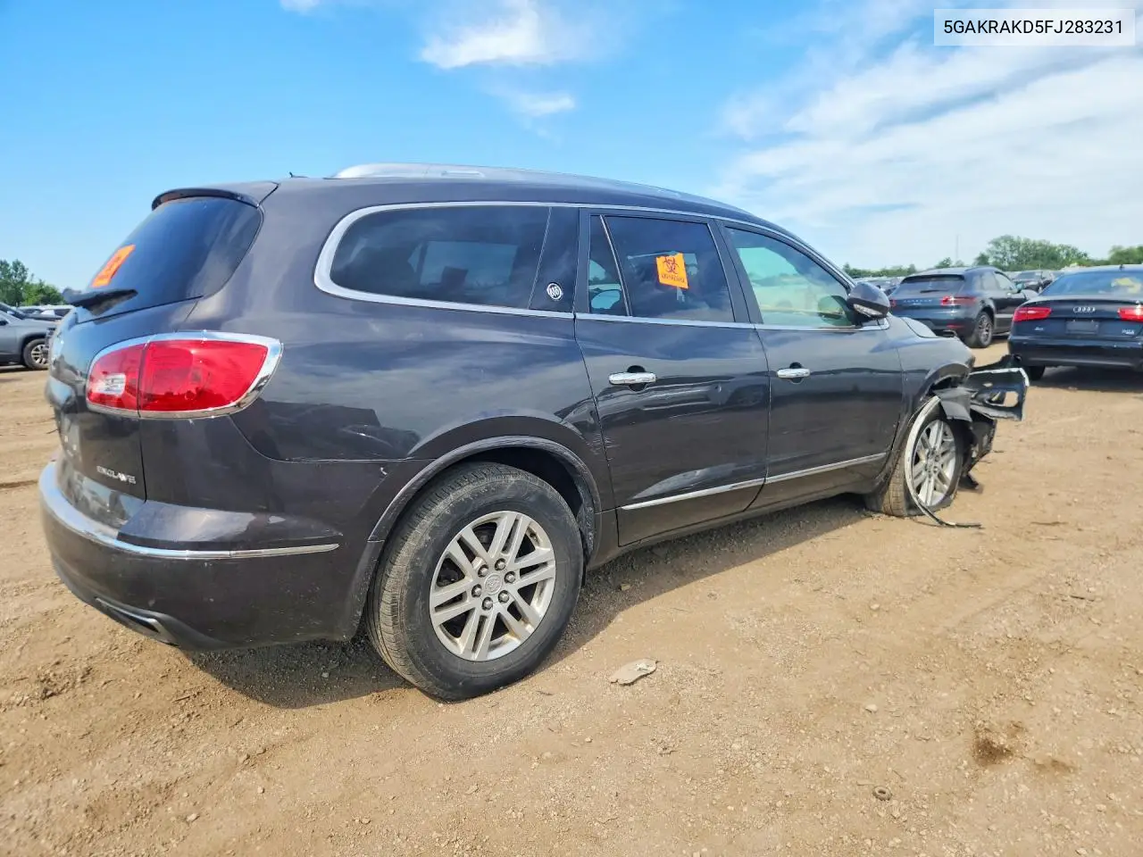 2015 Buick Enclave VIN: 5GAKRAKD5FJ283231 Lot: 60839116