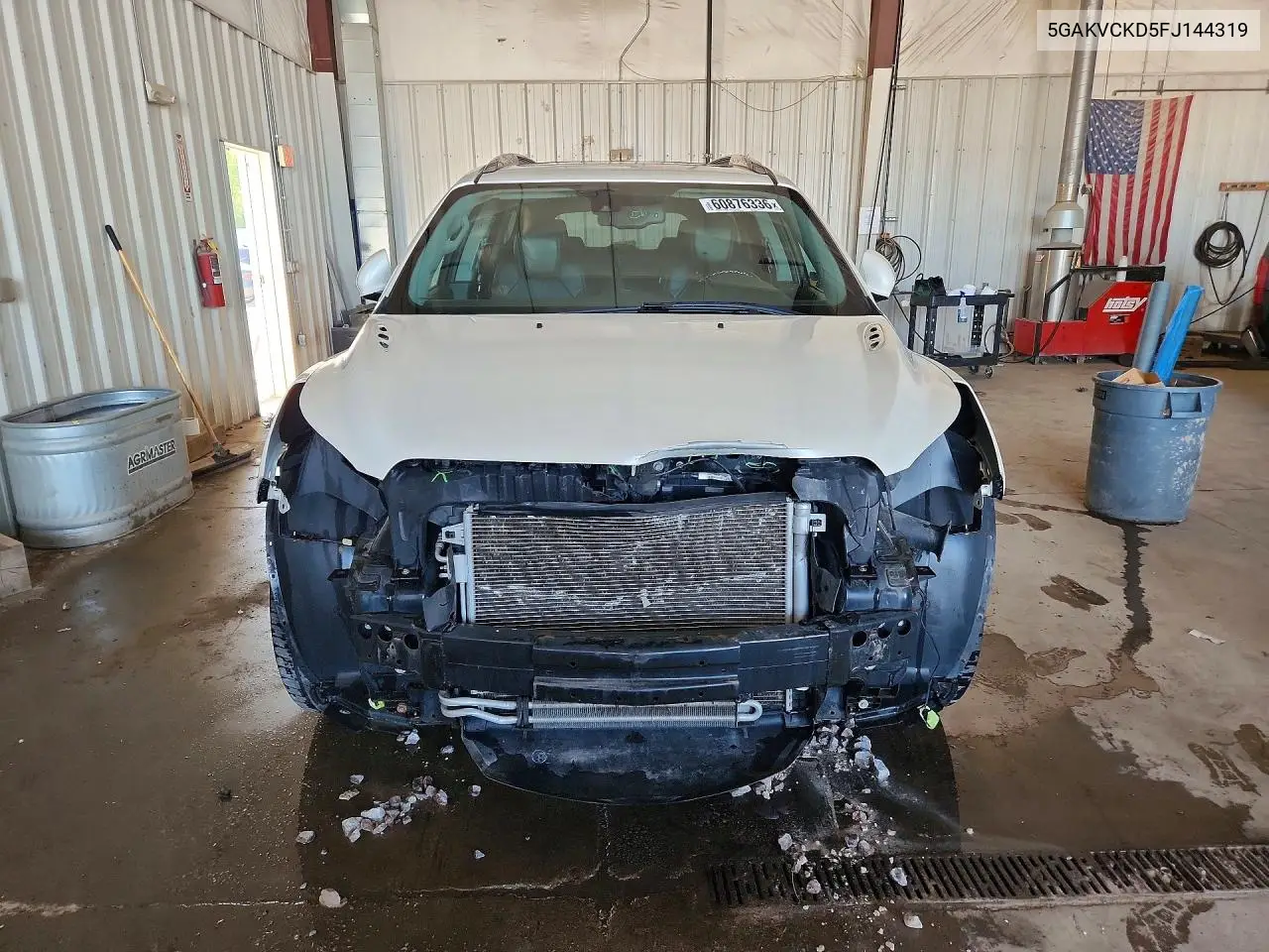 2015 Buick Enclave VIN: 5GAKVCKD5FJ144319 Lot: 60876336