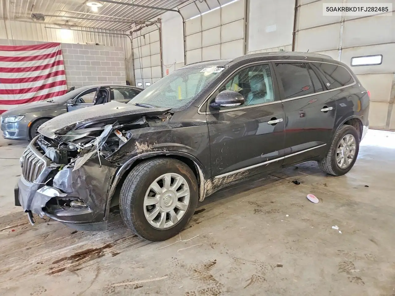 2015 Buick Enclave VIN: 5GAKRBKD1FJ282485 Lot: 61029136