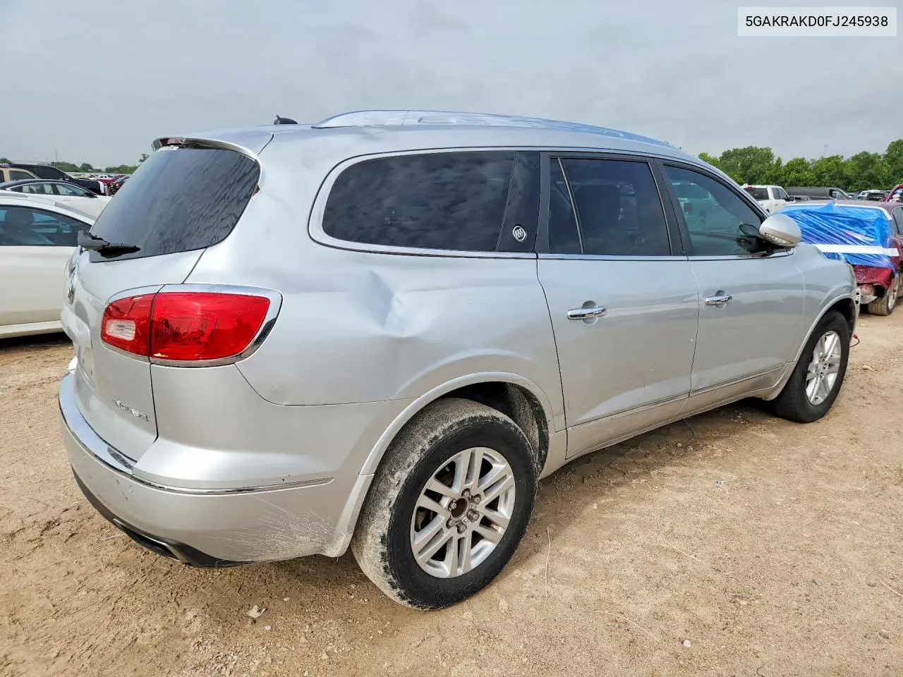 2015 Buick Enclave VIN: 5GAKRAKD0FJ245938 Lot: 61385296