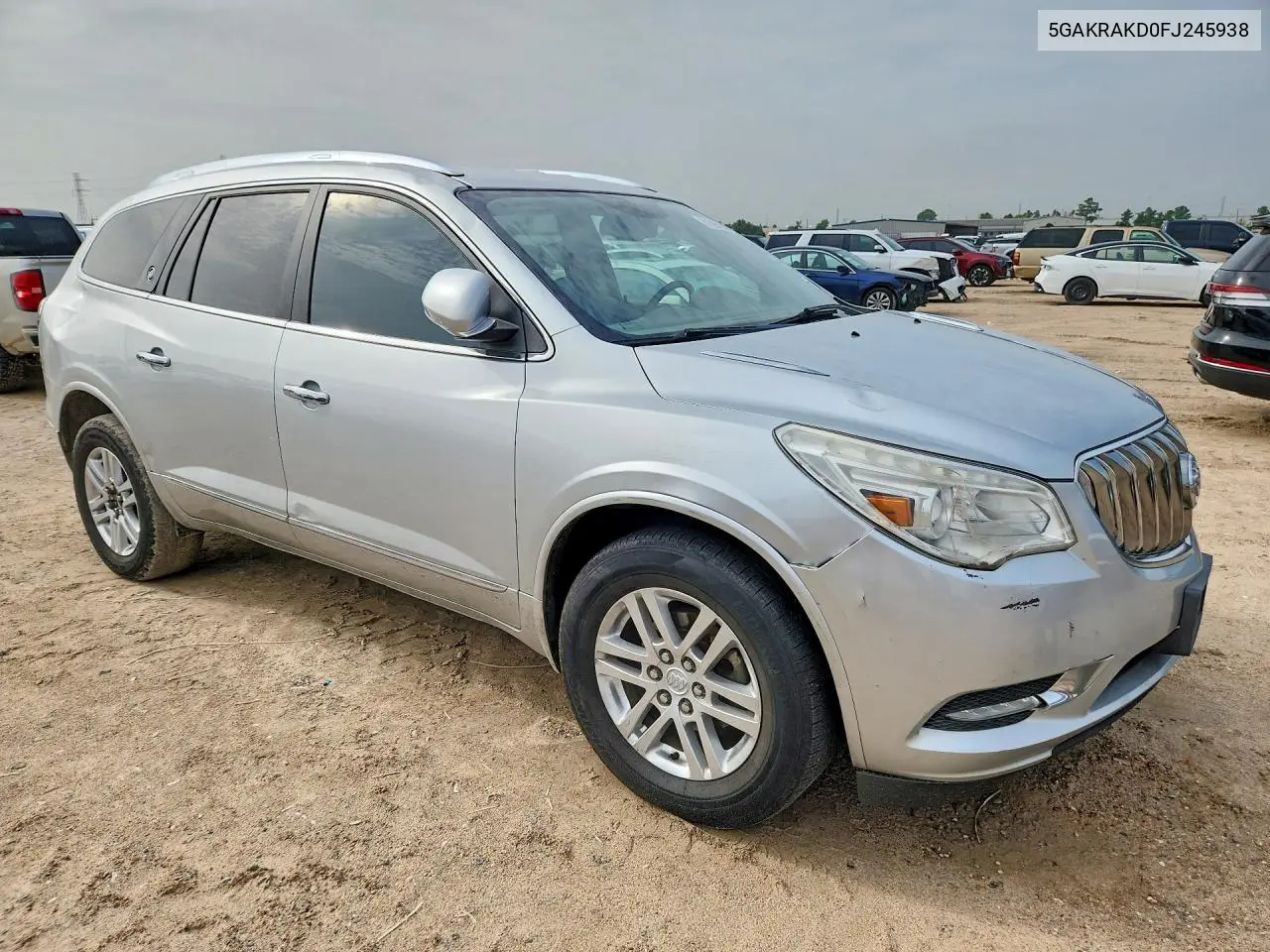 2015 Buick Enclave VIN: 5GAKRAKD0FJ245938 Lot: 61385296