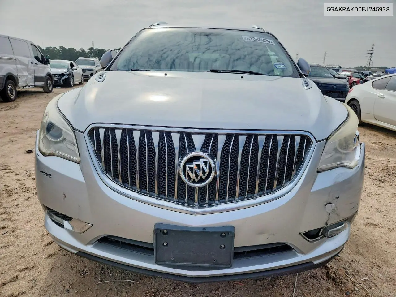 2015 Buick Enclave VIN: 5GAKRAKD0FJ245938 Lot: 61385296