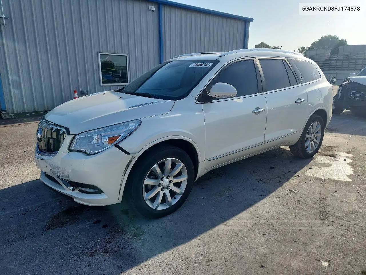 2015 Buick Enclave VIN: 5GAKRCKD8FJ174578 Lot: 62060746