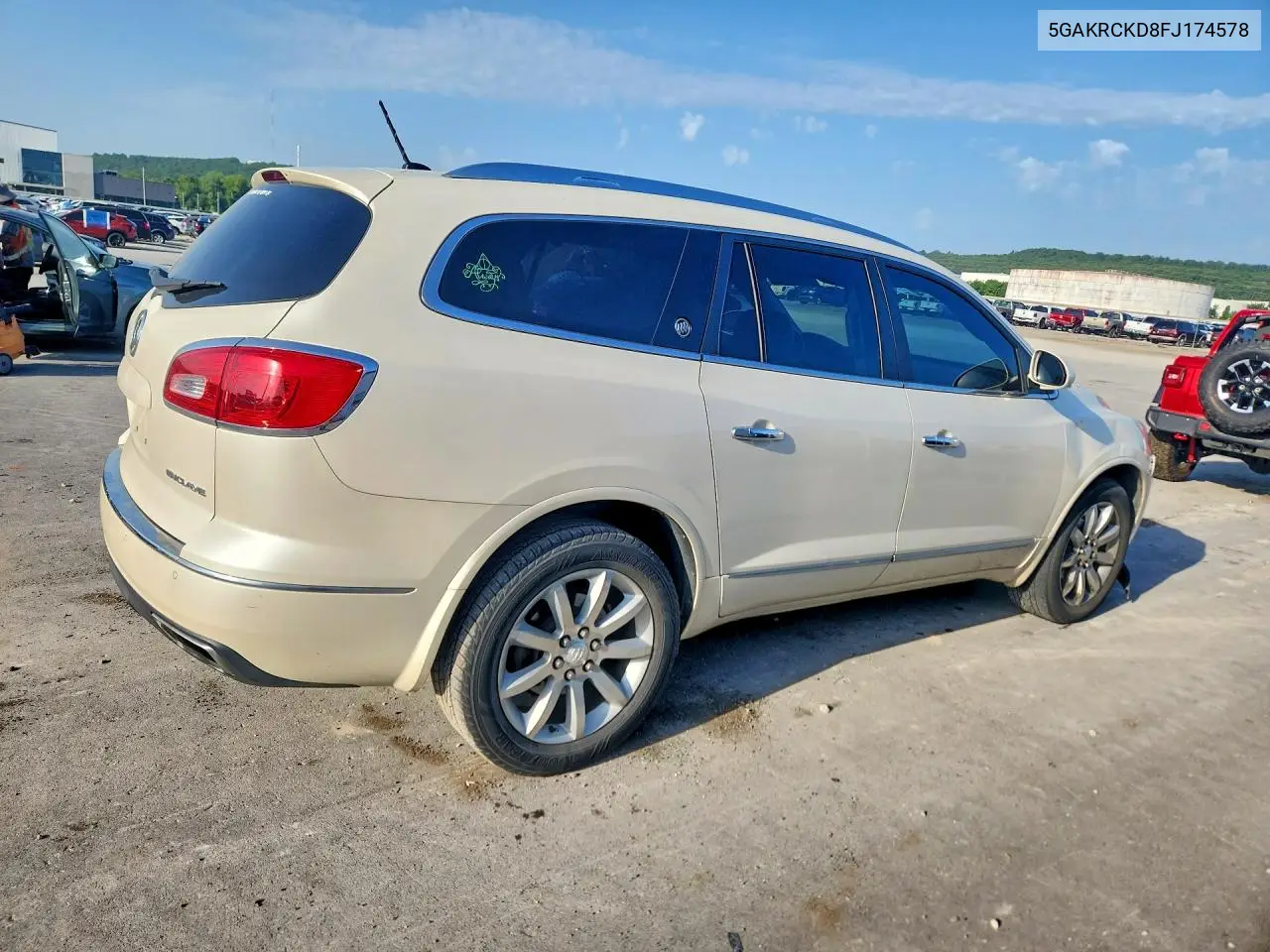 2015 Buick Enclave VIN: 5GAKRCKD8FJ174578 Lot: 62060746
