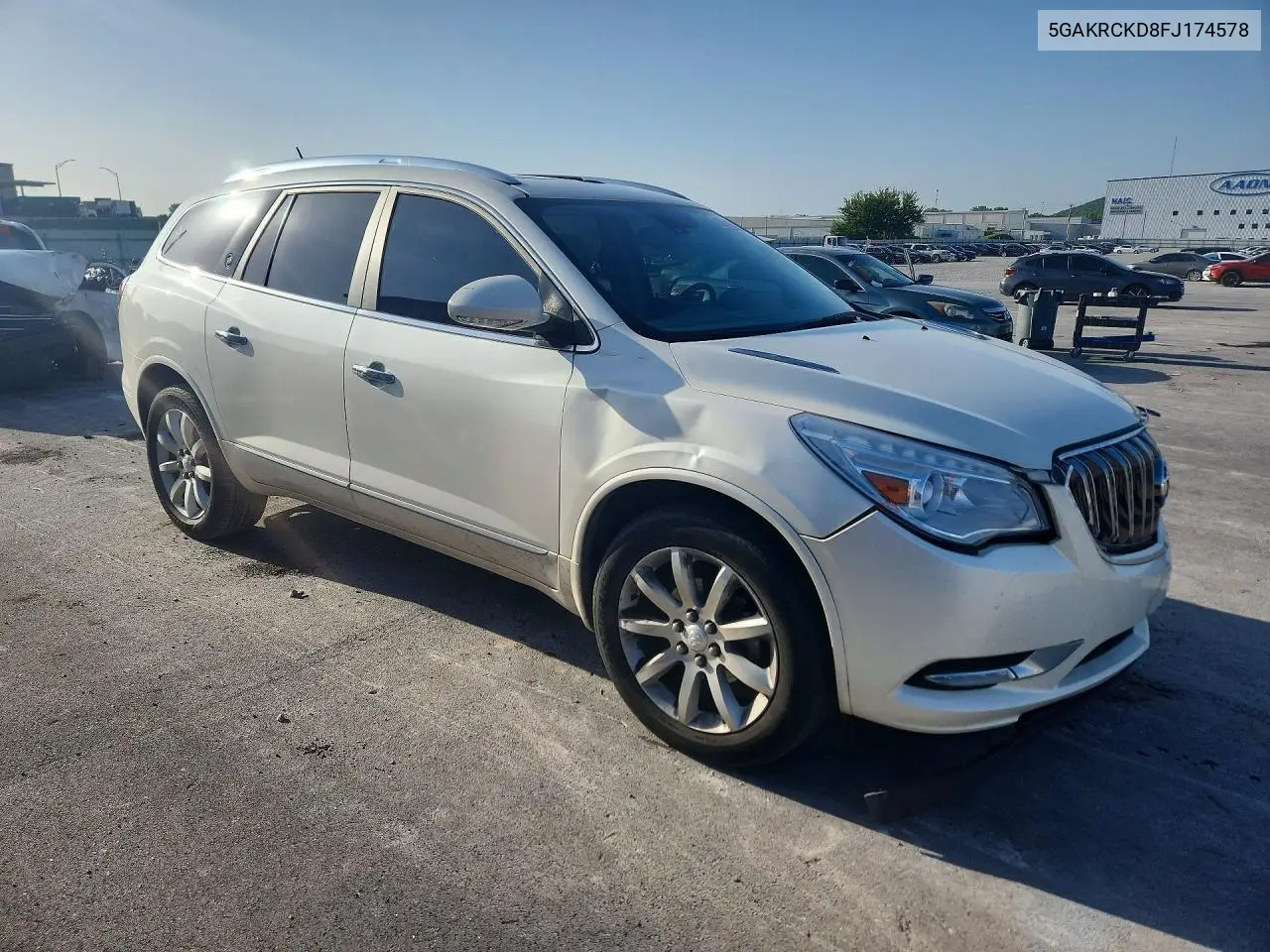 2015 Buick Enclave VIN: 5GAKRCKD8FJ174578 Lot: 62060746