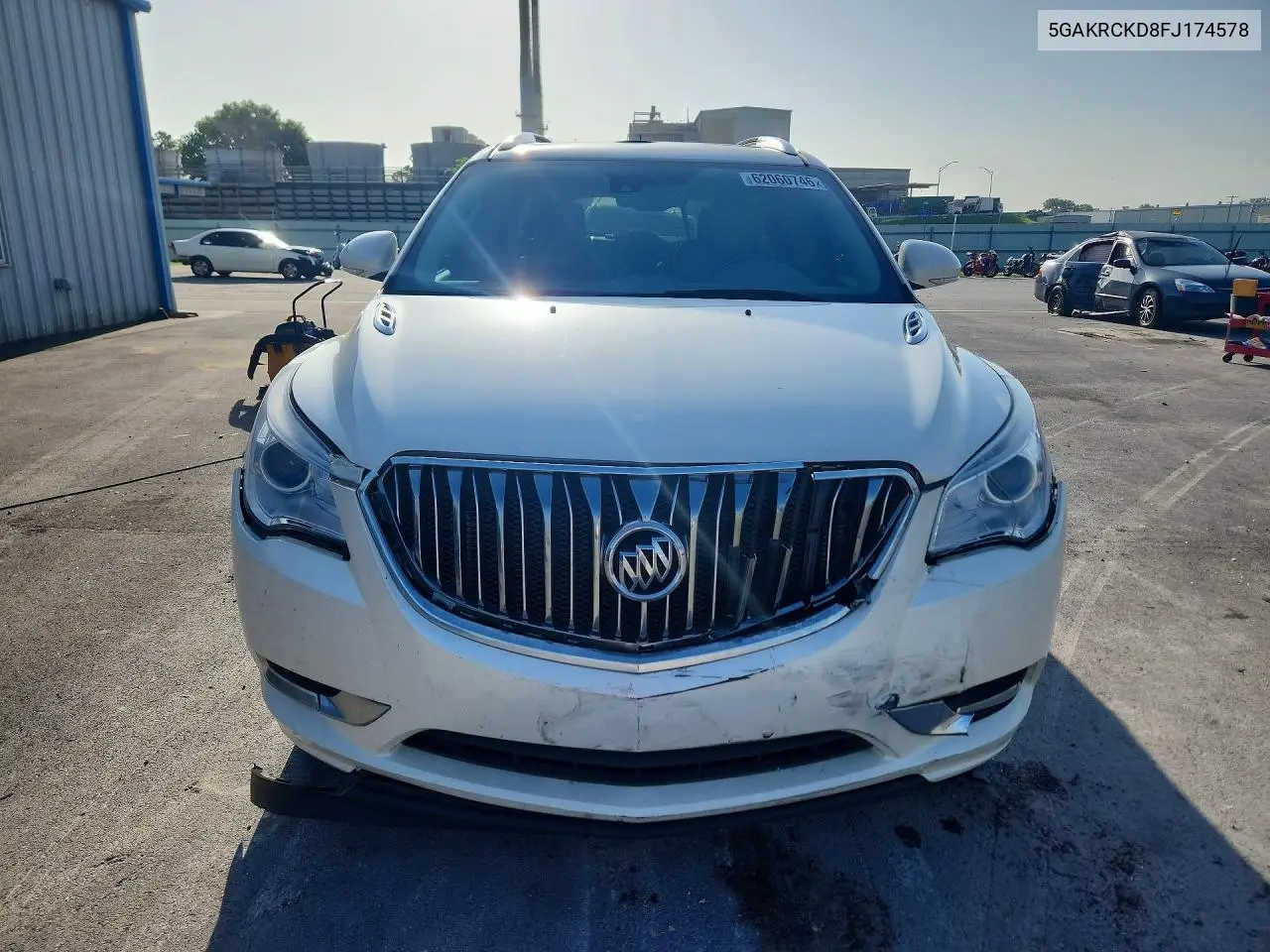 2015 Buick Enclave VIN: 5GAKRCKD8FJ174578 Lot: 62060746