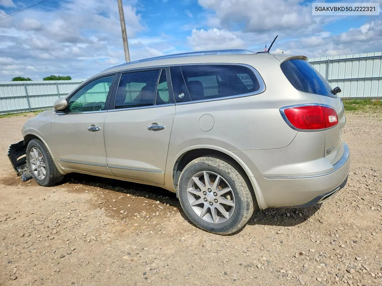 2016 Buick Enclave VIN: 5GAKVBKD5GJ222321 Lot: 55971416