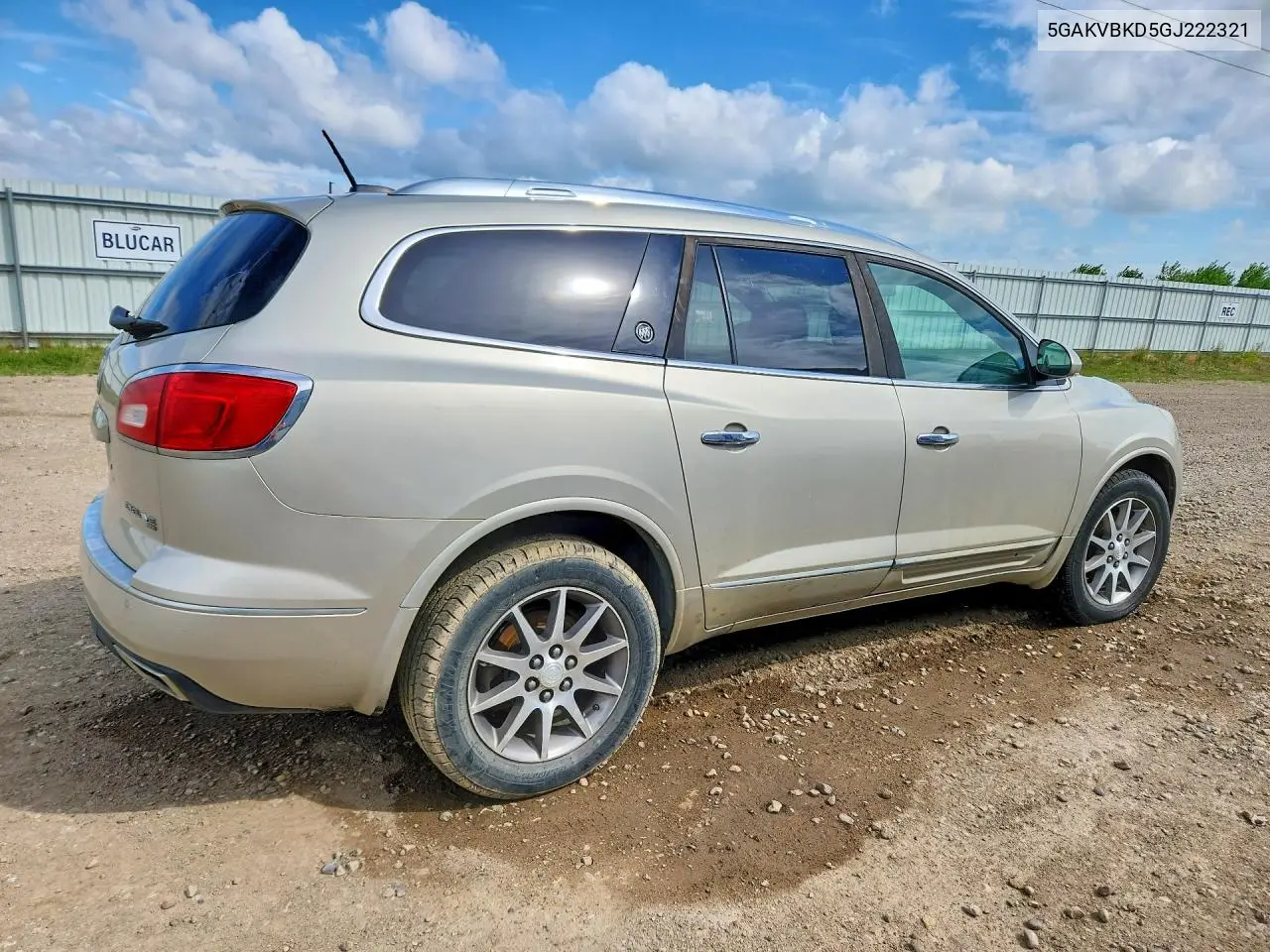 2016 Buick Enclave VIN: 5GAKVBKD5GJ222321 Lot: 55971416