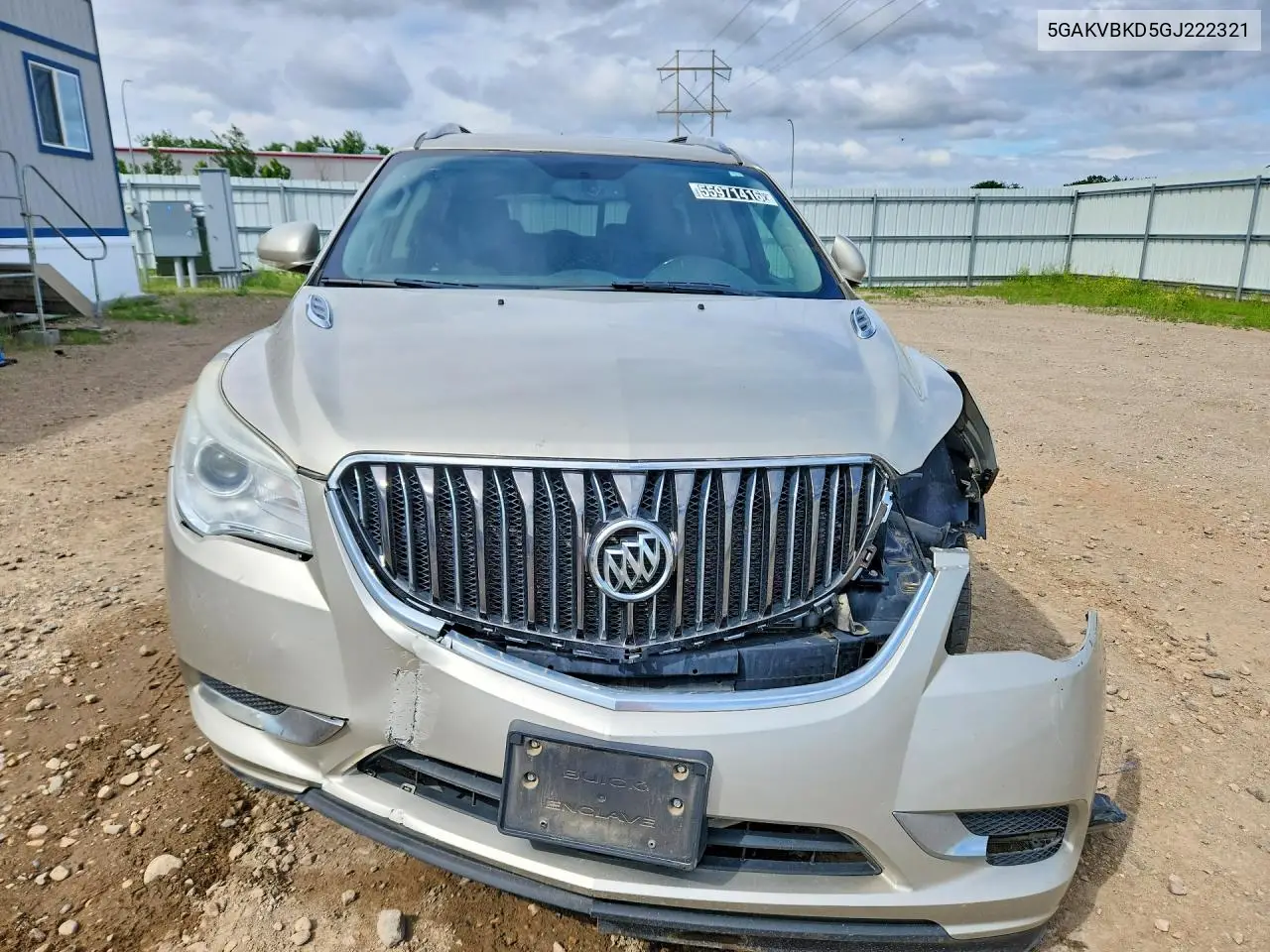 2016 Buick Enclave VIN: 5GAKVBKD5GJ222321 Lot: 55971416