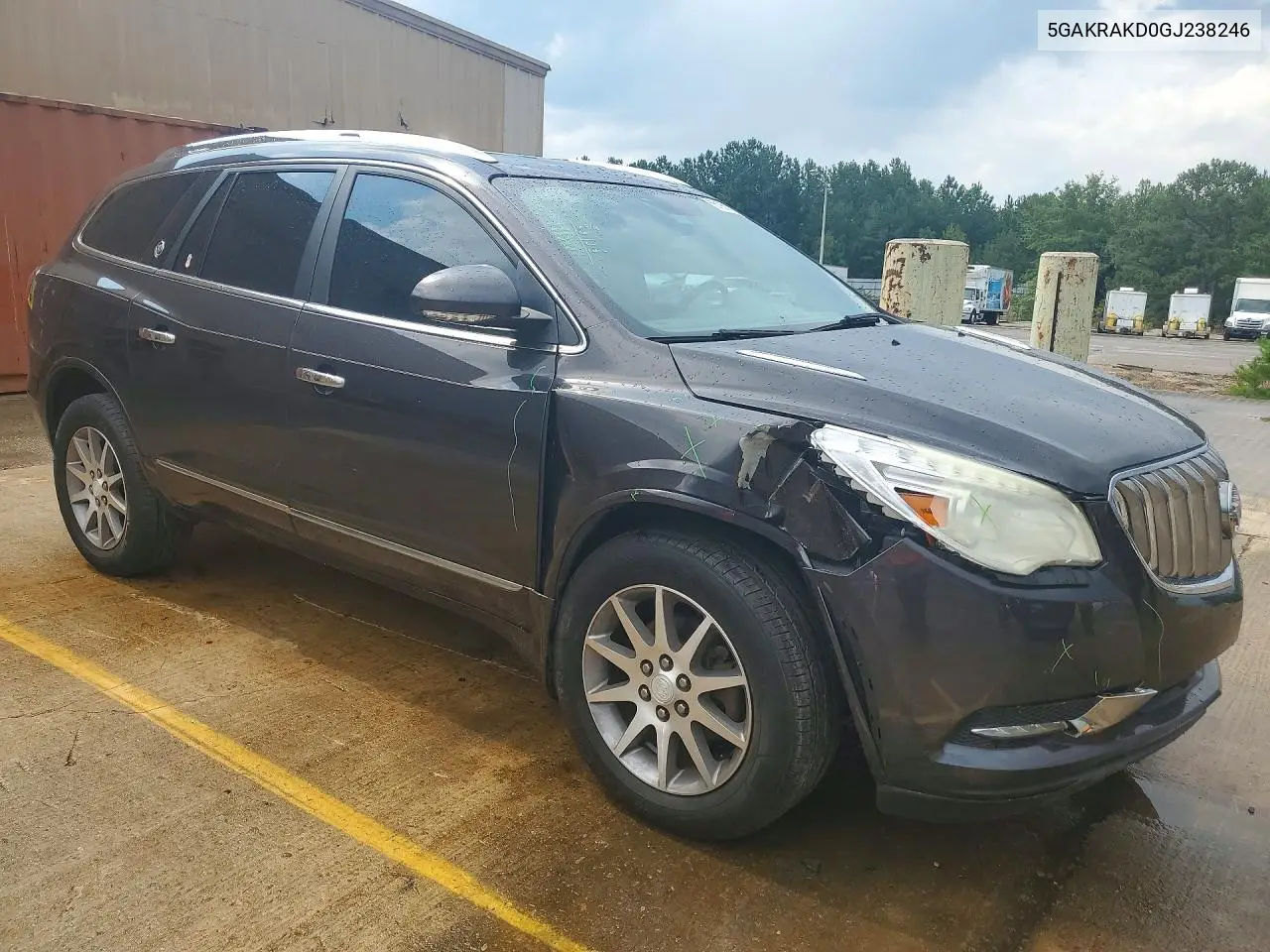 2016 Buick Enclave VIN: 5GAKRAKD0GJ238246 Lot: 56196216