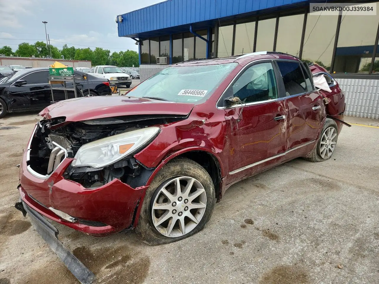 2016 Buick Enclave VIN: 5GAKVBKD0GJ339384 Lot: 56446566