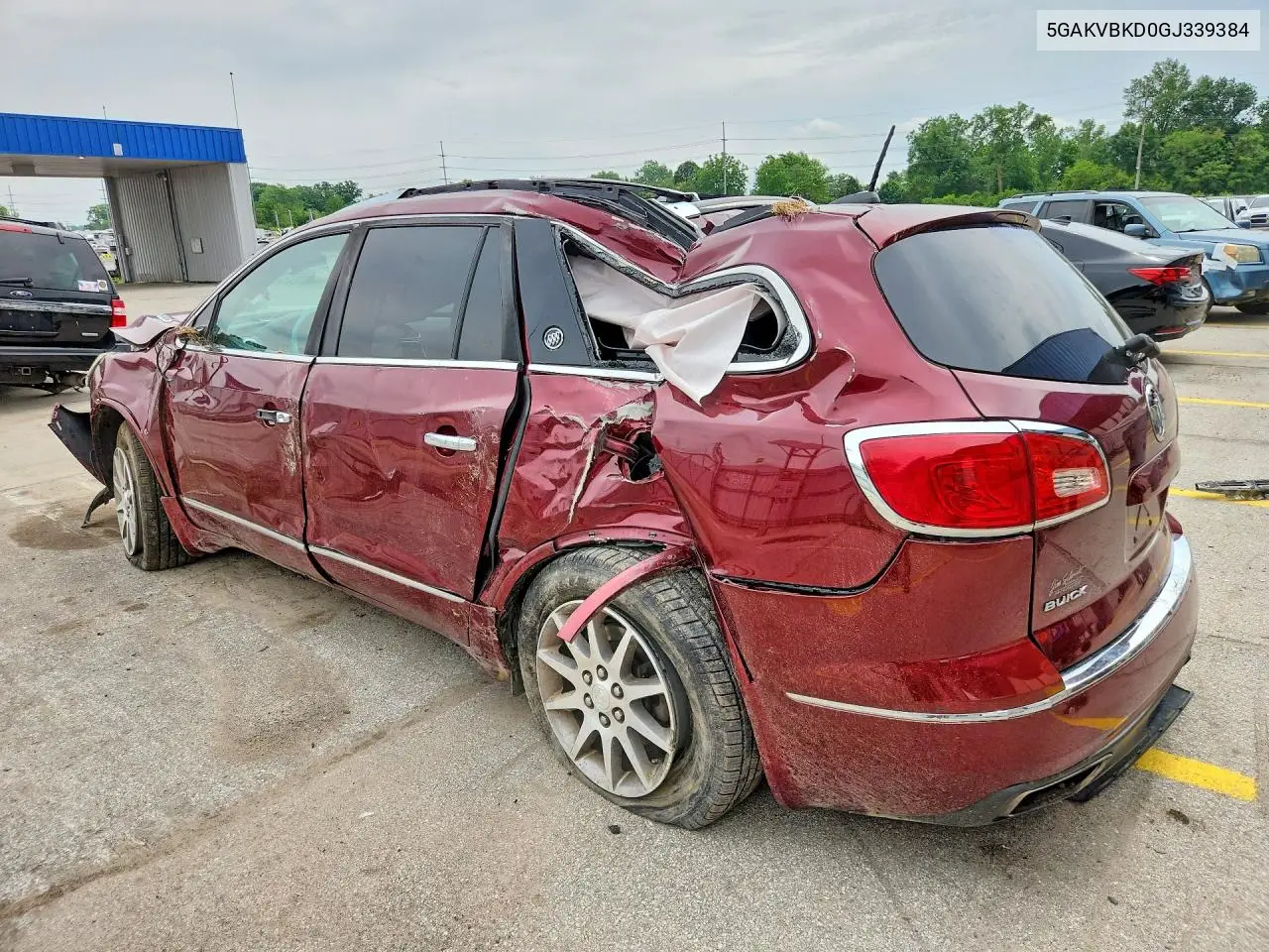 2016 Buick Enclave VIN: 5GAKVBKD0GJ339384 Lot: 56446566