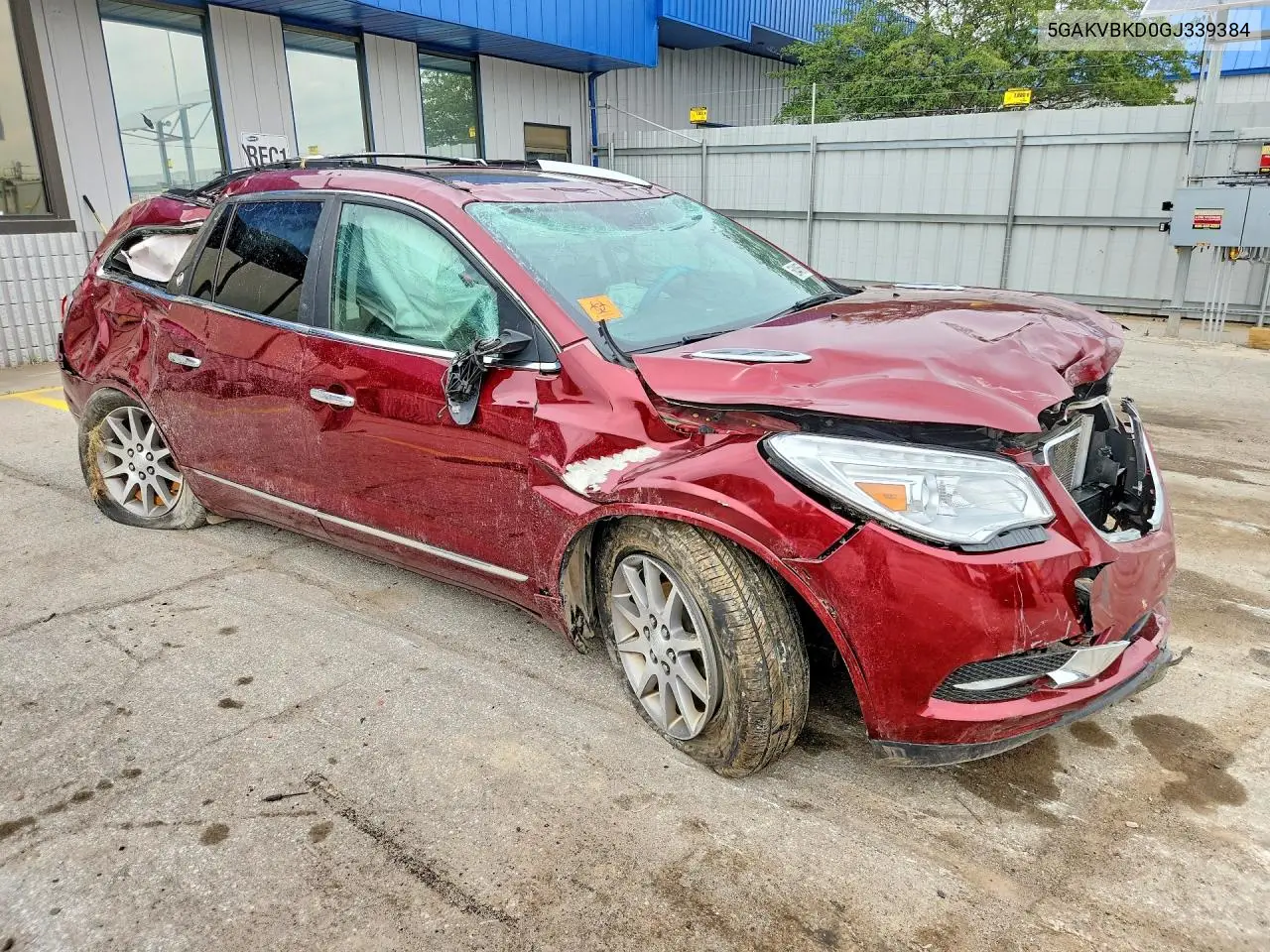 2016 Buick Enclave VIN: 5GAKVBKD0GJ339384 Lot: 56446566