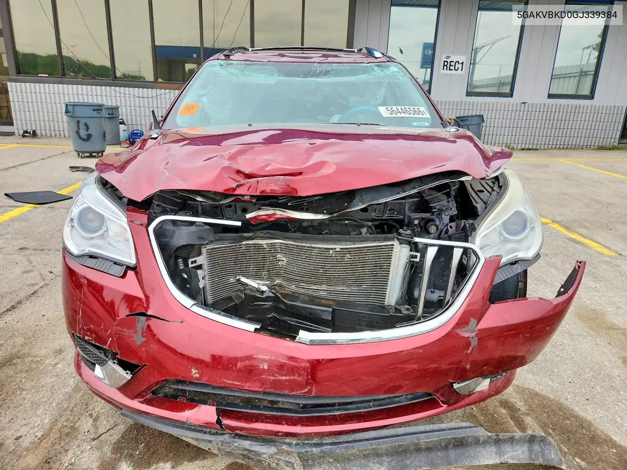 2016 Buick Enclave VIN: 5GAKVBKD0GJ339384 Lot: 56446566
