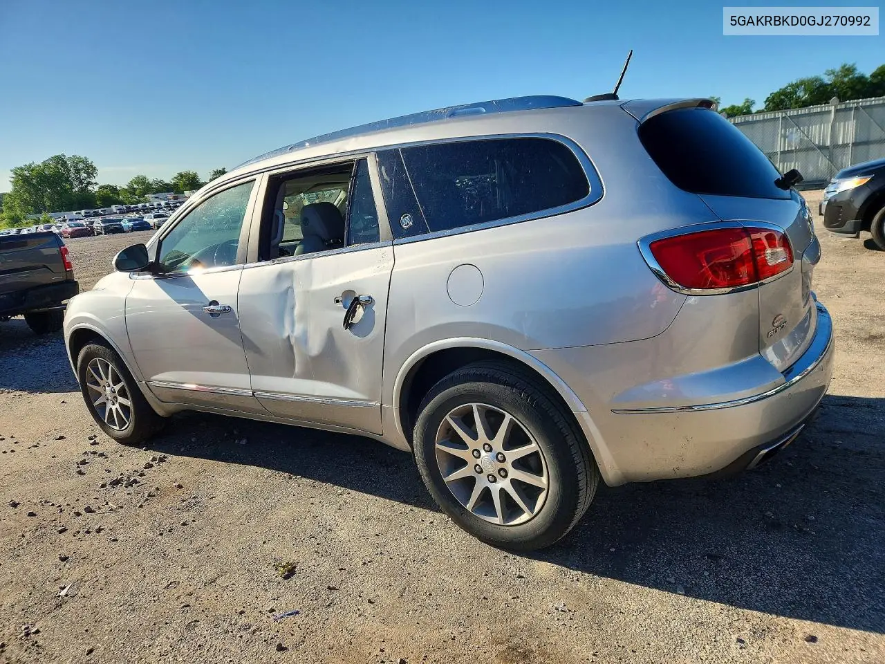 2016 Buick Enclave VIN: 5GAKRBKD0GJ270992 Lot: 57393096