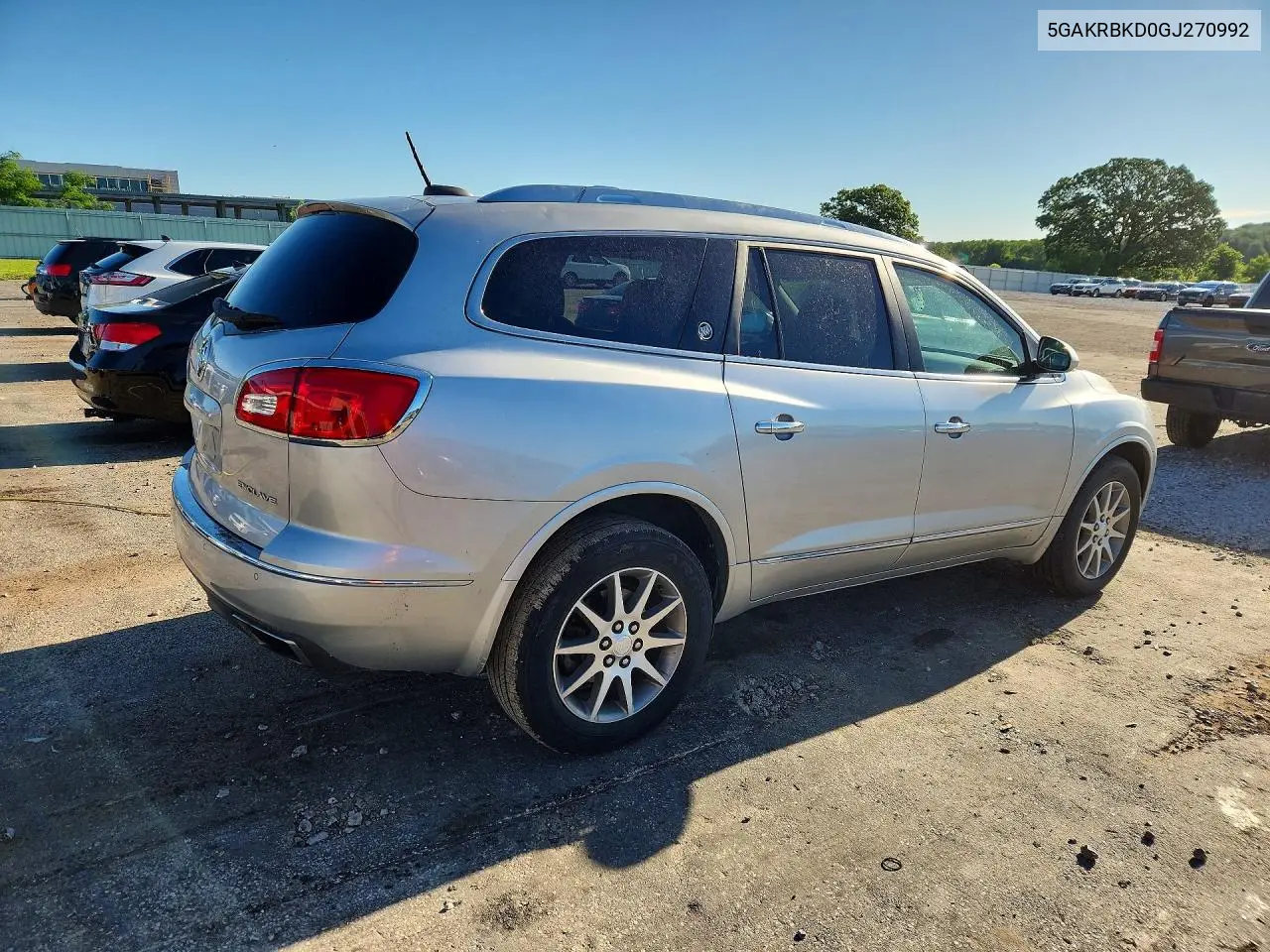 2016 Buick Enclave VIN: 5GAKRBKD0GJ270992 Lot: 57393096