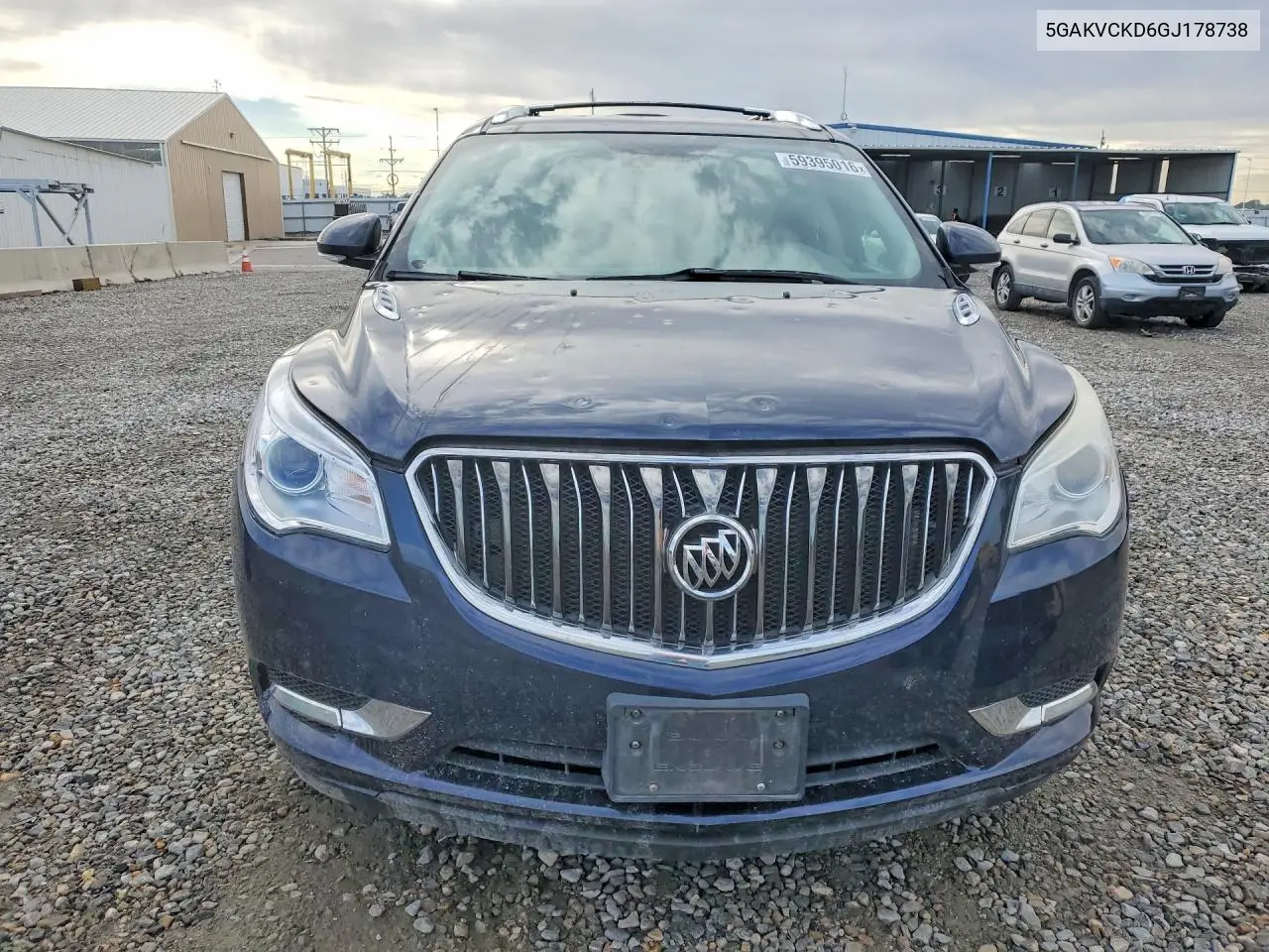 2016 Buick Enclave VIN: 5GAKVCKD6GJ178738 Lot: 59395016
