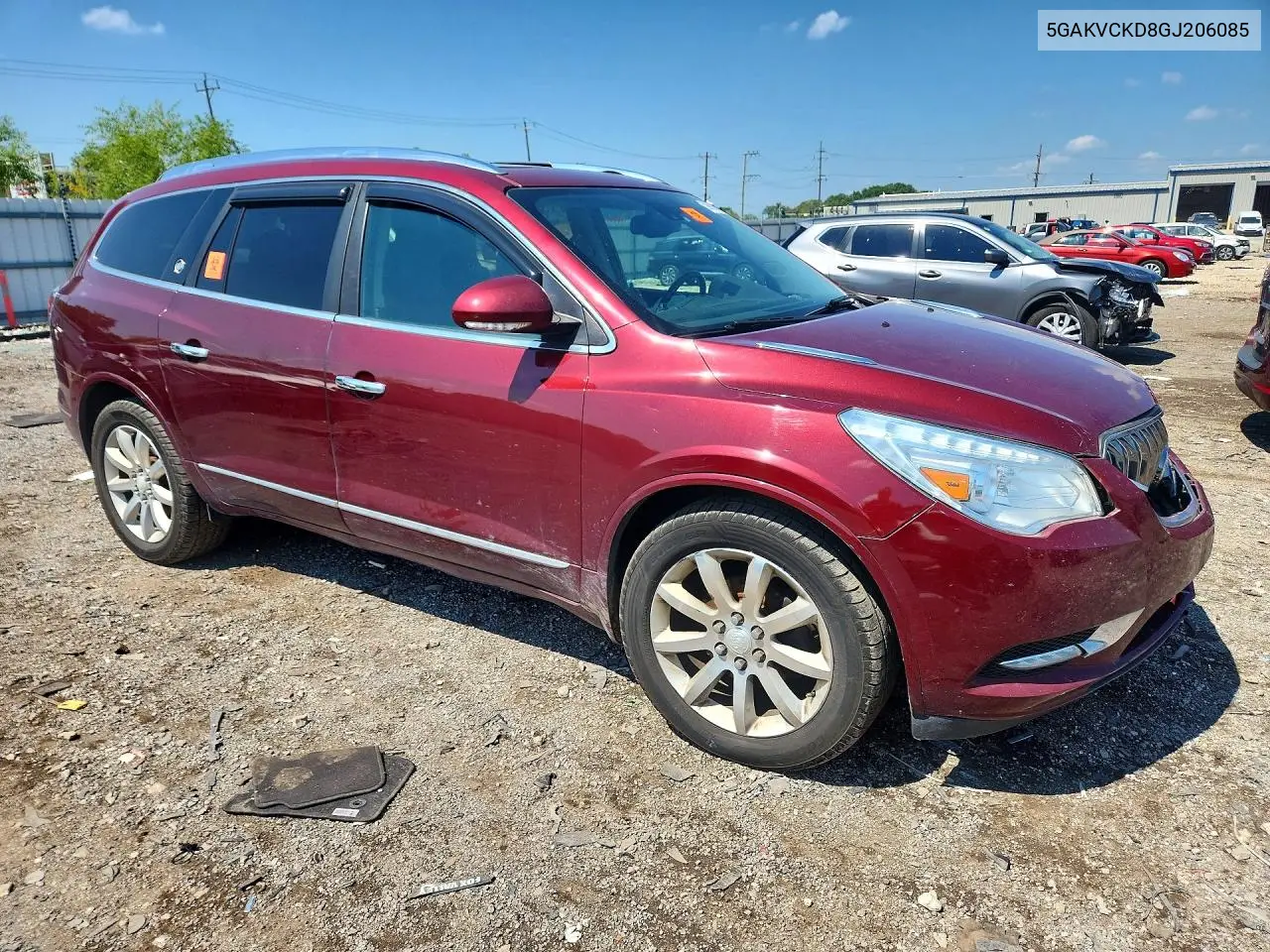 2016 Buick Enclave VIN: 5GAKVCKD8GJ206085 Lot: 59989176