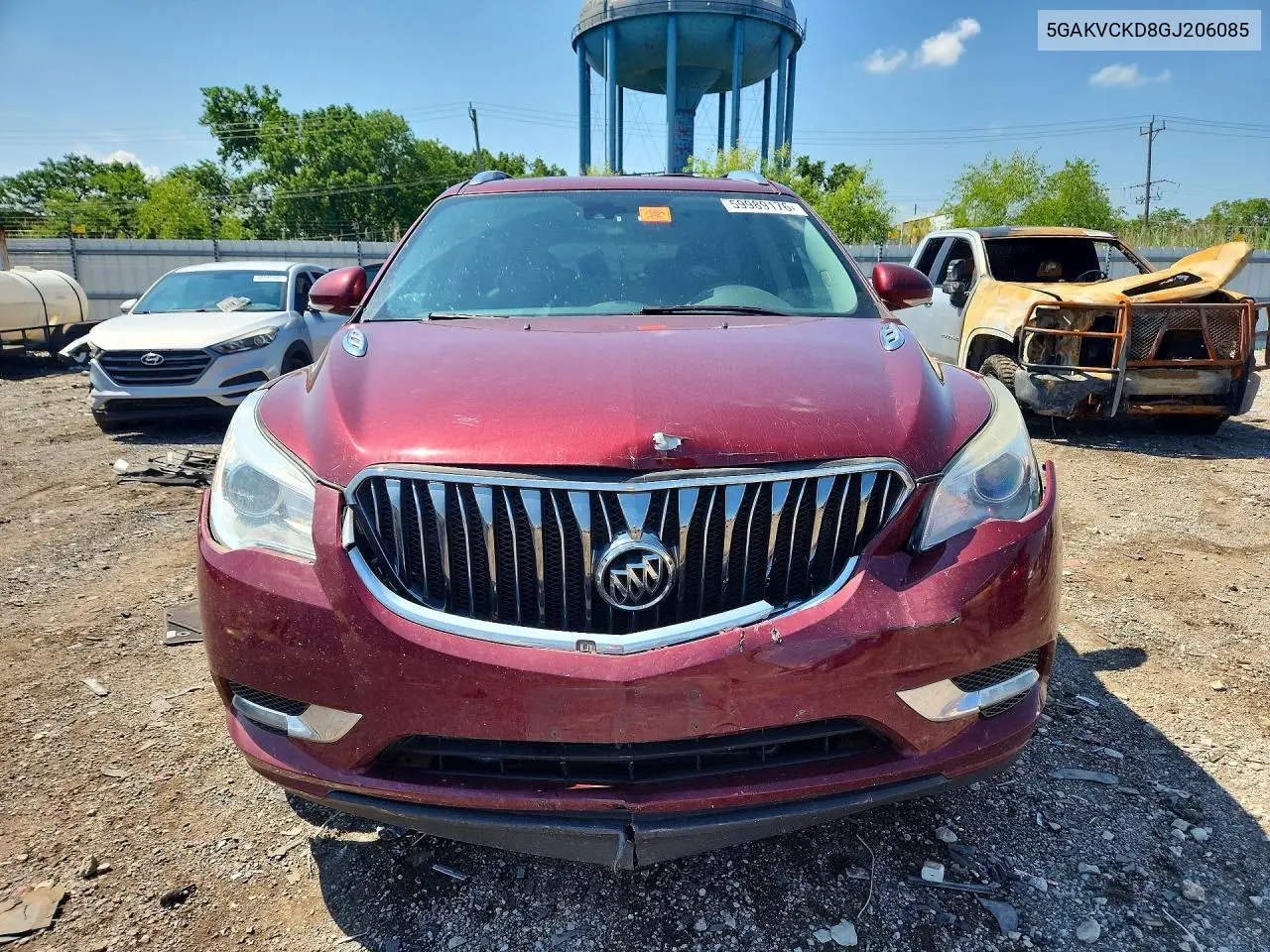 2016 Buick Enclave VIN: 5GAKVCKD8GJ206085 Lot: 59989176