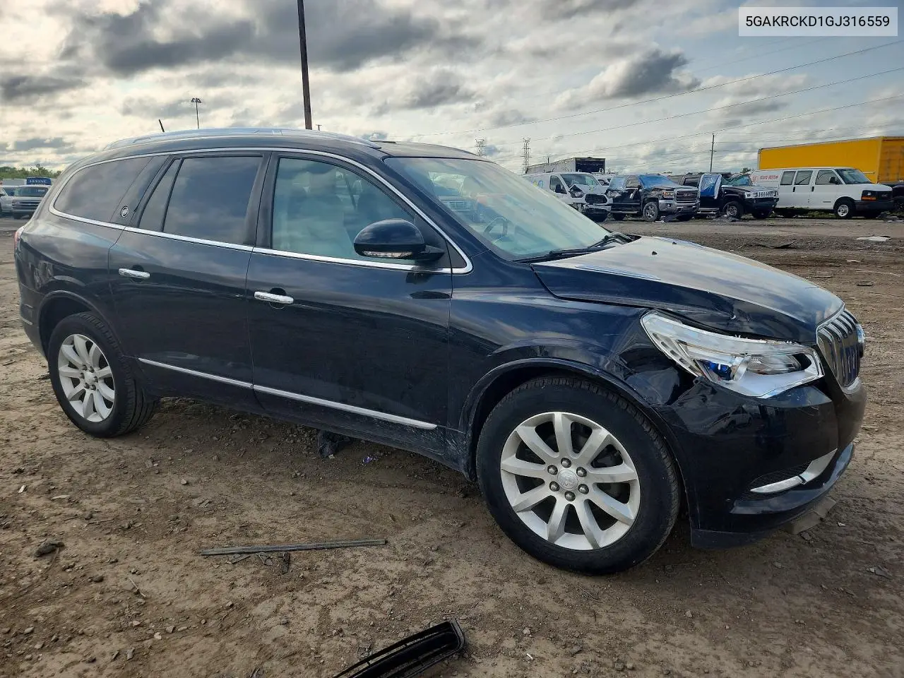2016 Buick Enclave VIN: 5GAKRCKD1GJ316559 Lot: 60865986