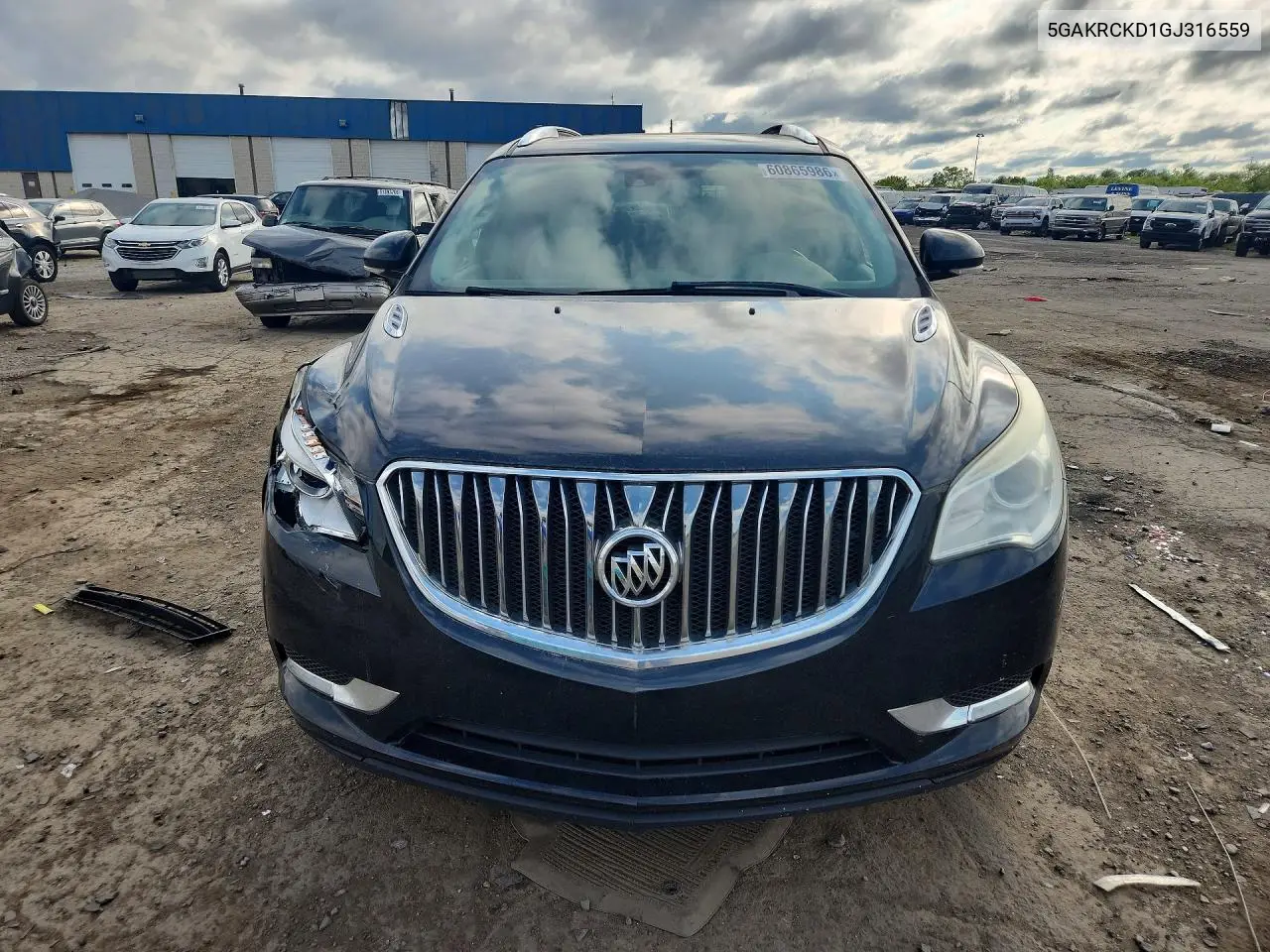 2016 Buick Enclave VIN: 5GAKRCKD1GJ316559 Lot: 60865986