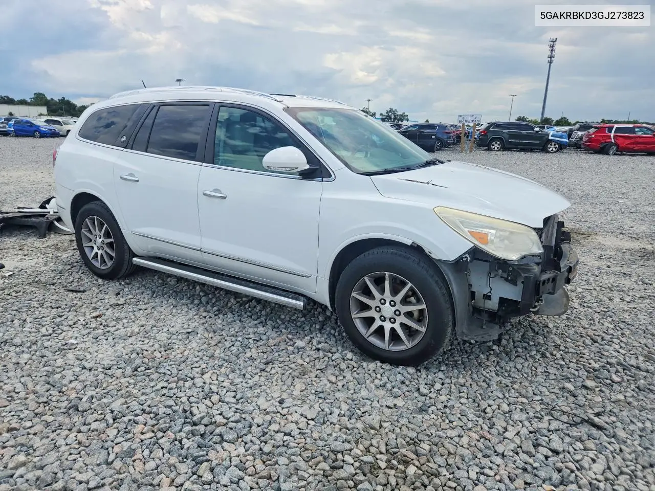 2016 Buick Enclave VIN: 5GAKRBKD3GJ273823 Lot: 61068776
