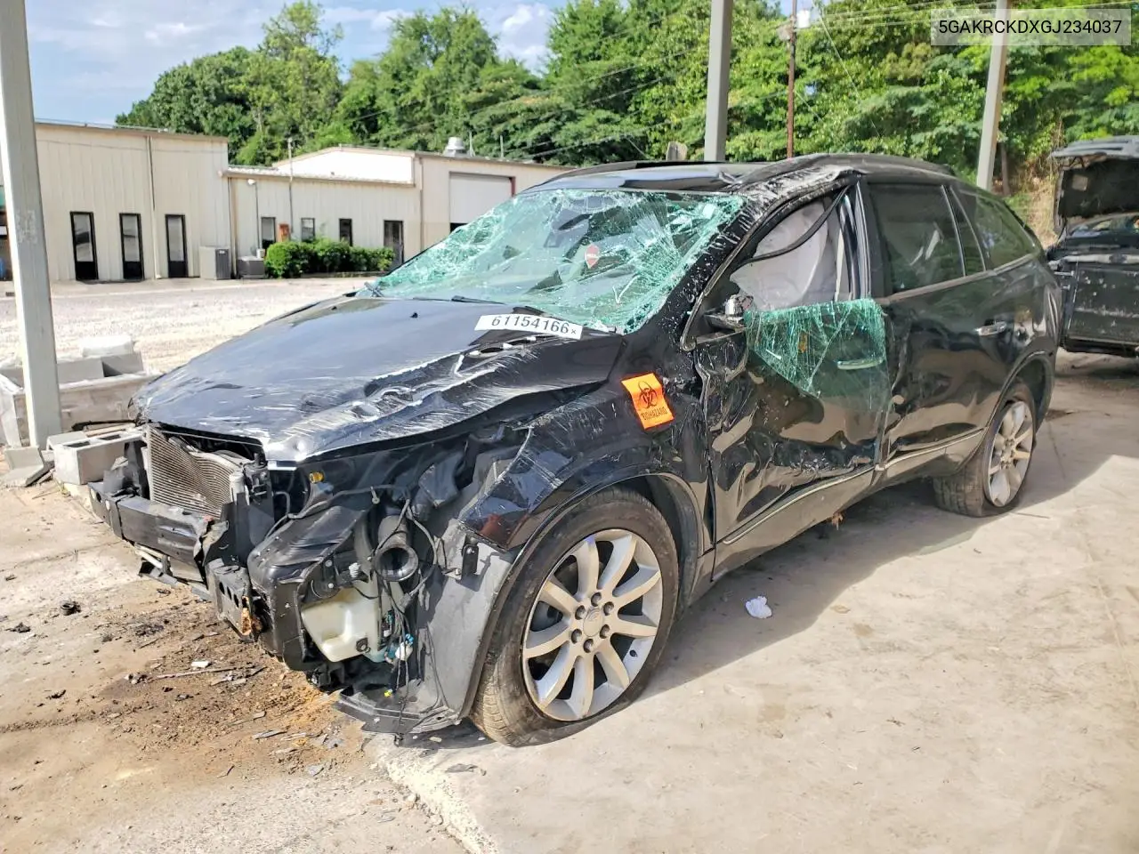 2016 Buick Enclave VIN: 5GAKRCKDXGJ234037 Lot: 61154166