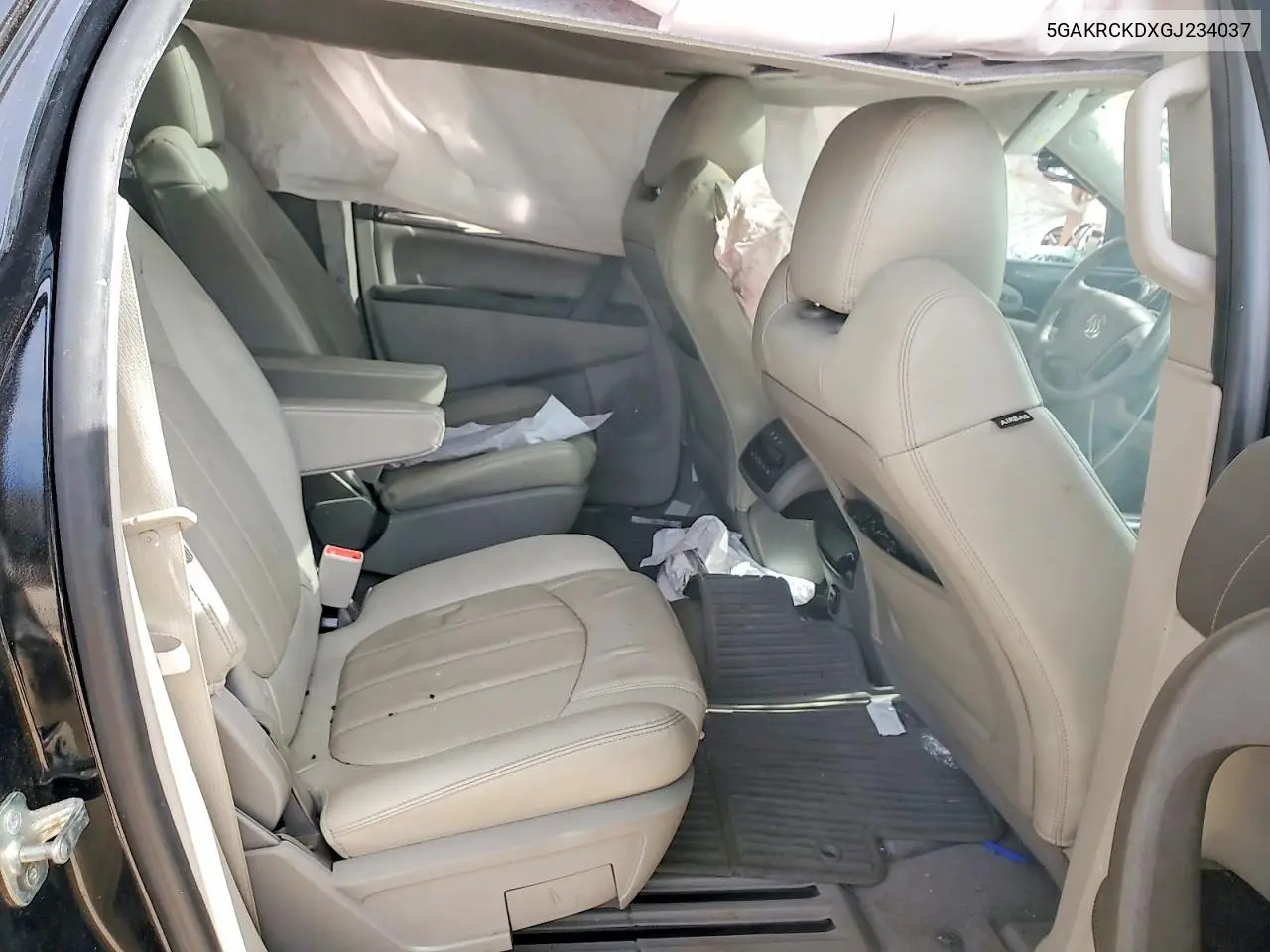 2016 Buick Enclave VIN: 5GAKRCKDXGJ234037 Lot: 61154166