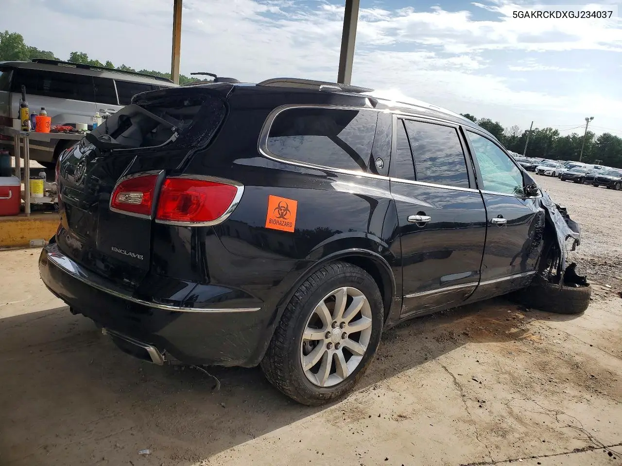 2016 Buick Enclave VIN: 5GAKRCKDXGJ234037 Lot: 61154166